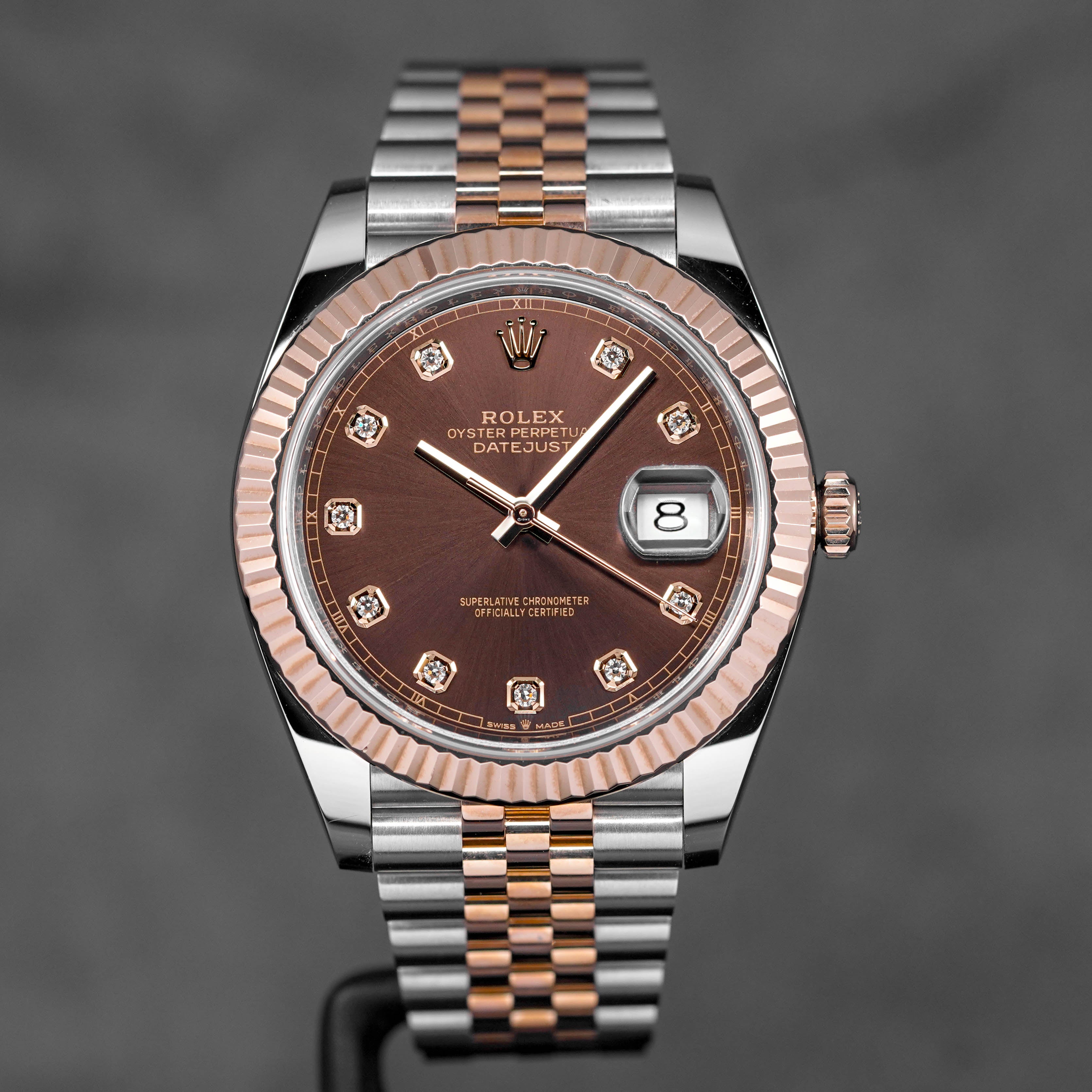 Harga Rolex Datejust 41 Choco Diamond Indonesia