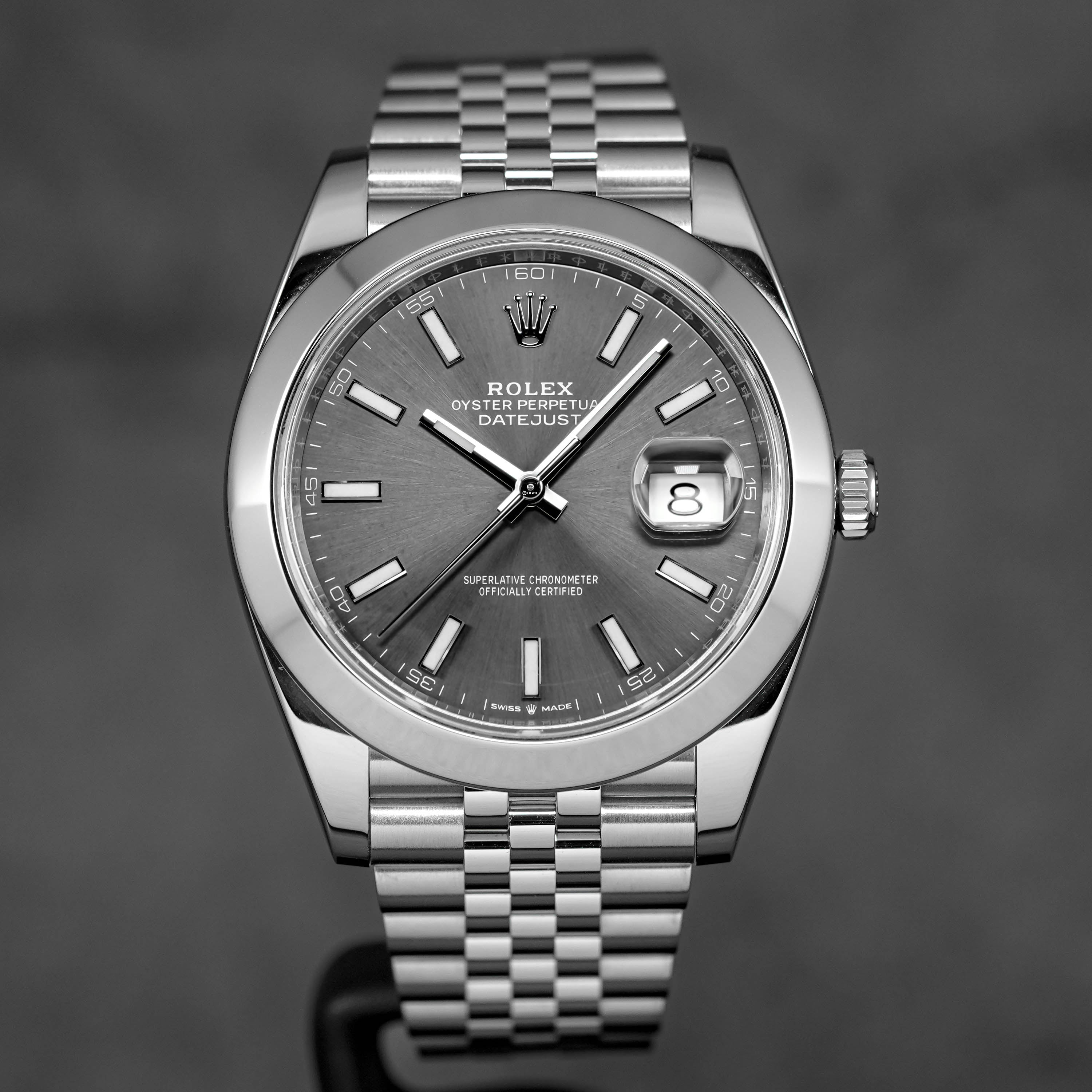 Harga Rolex Datejust 41 Rhodium Indonesia