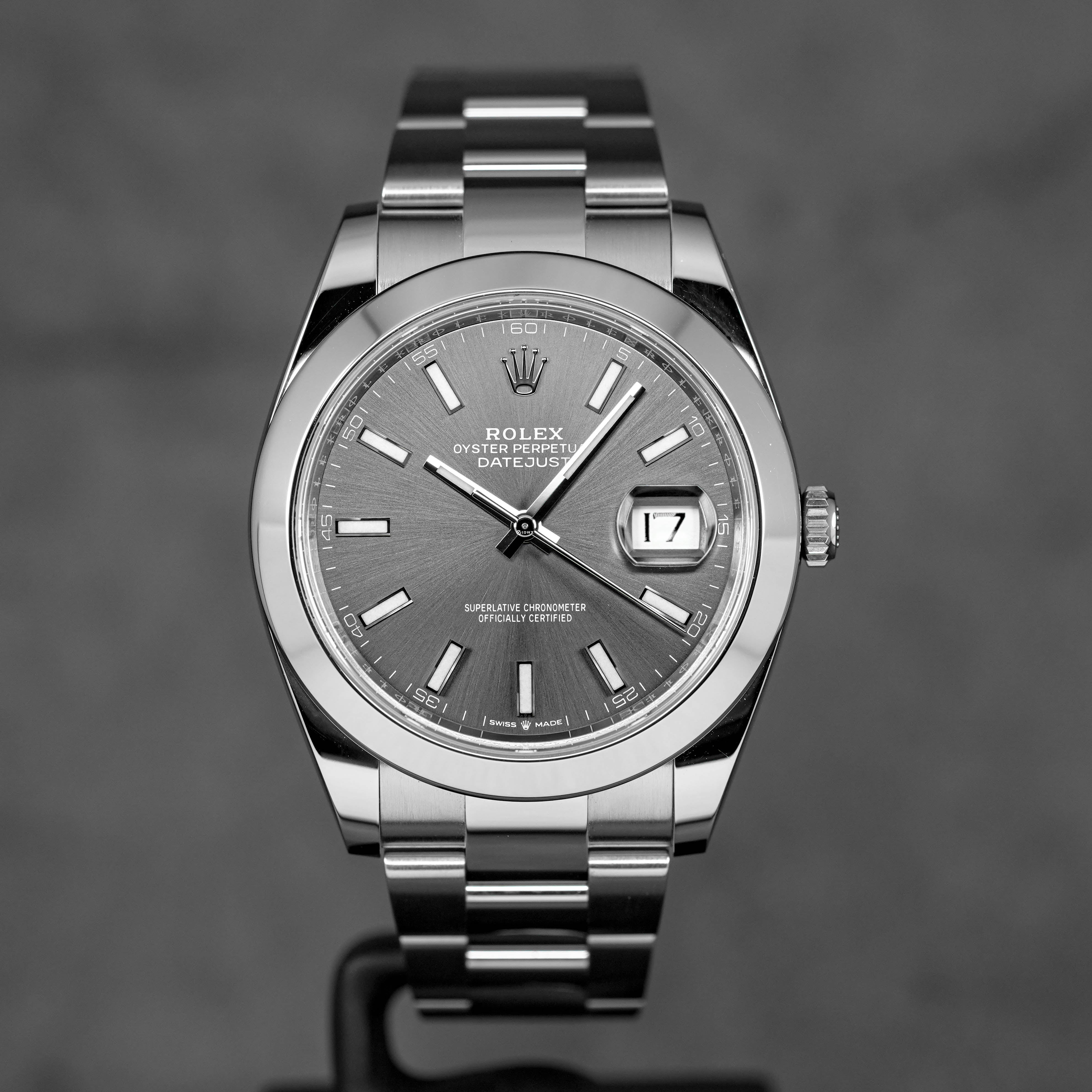 Harga Rolex Datejust 41 Rhodium Indonesia