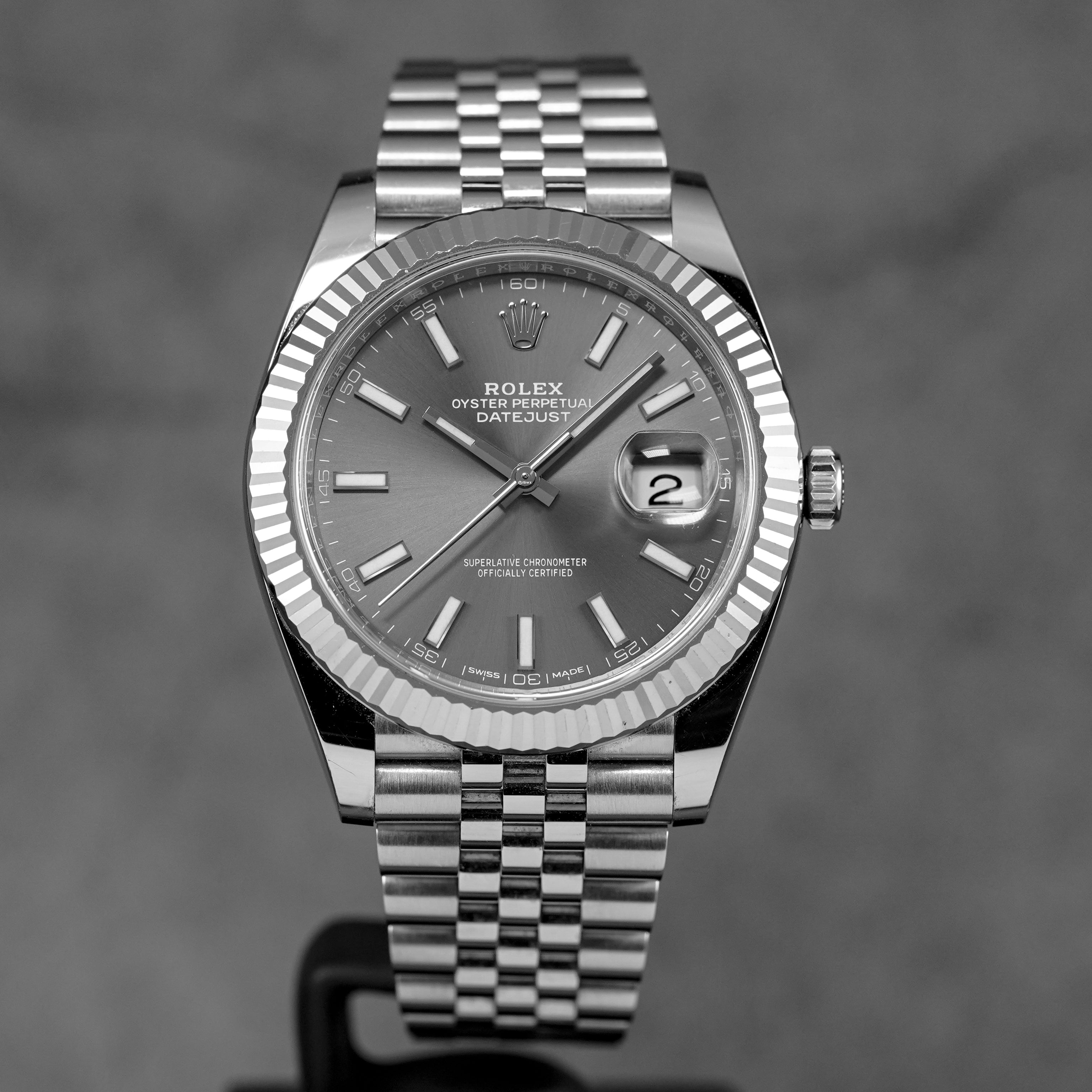 Harga Rolex Datejust 41 Rhodium Indonesia