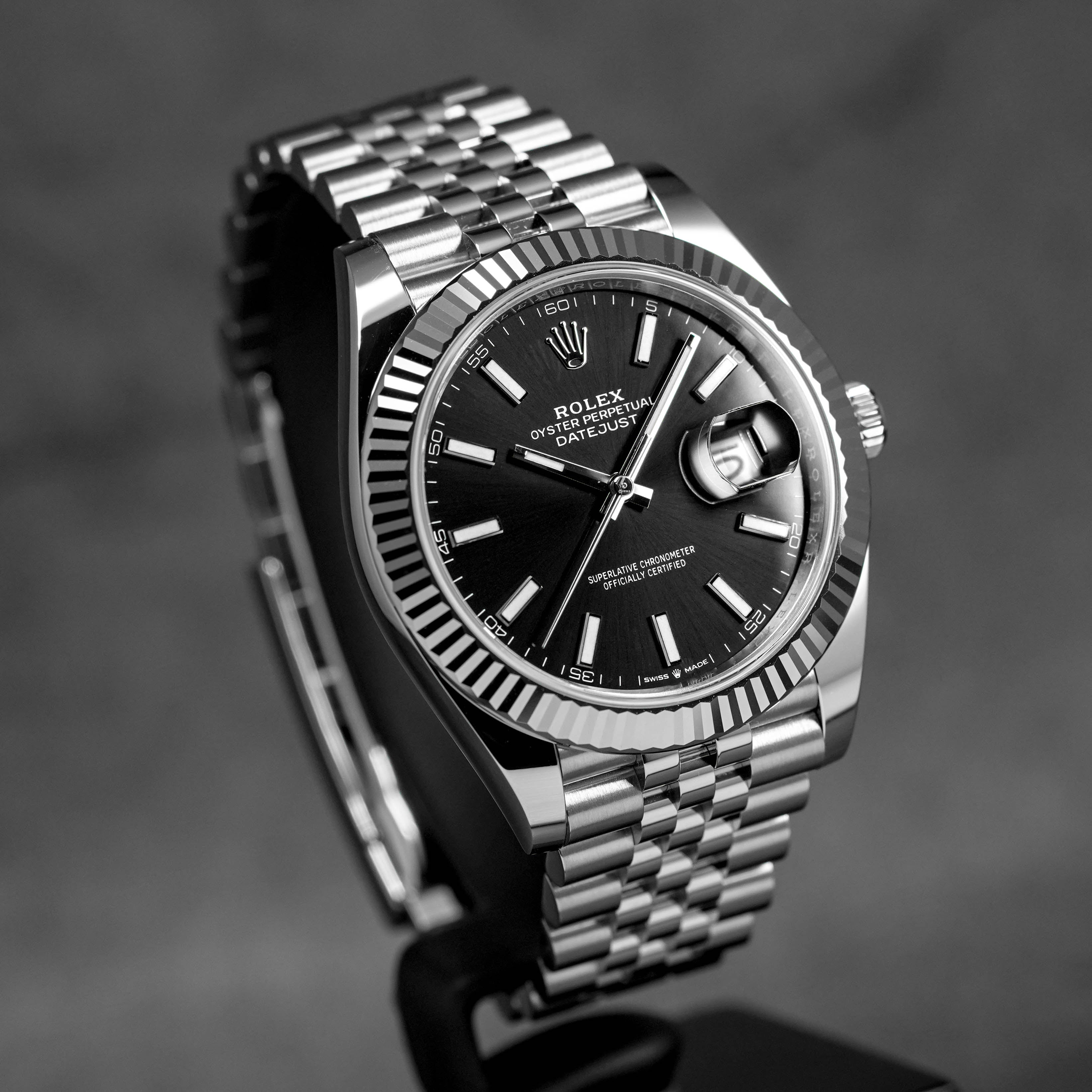 DATEJUST 41MM BLACK DIAL (2025)