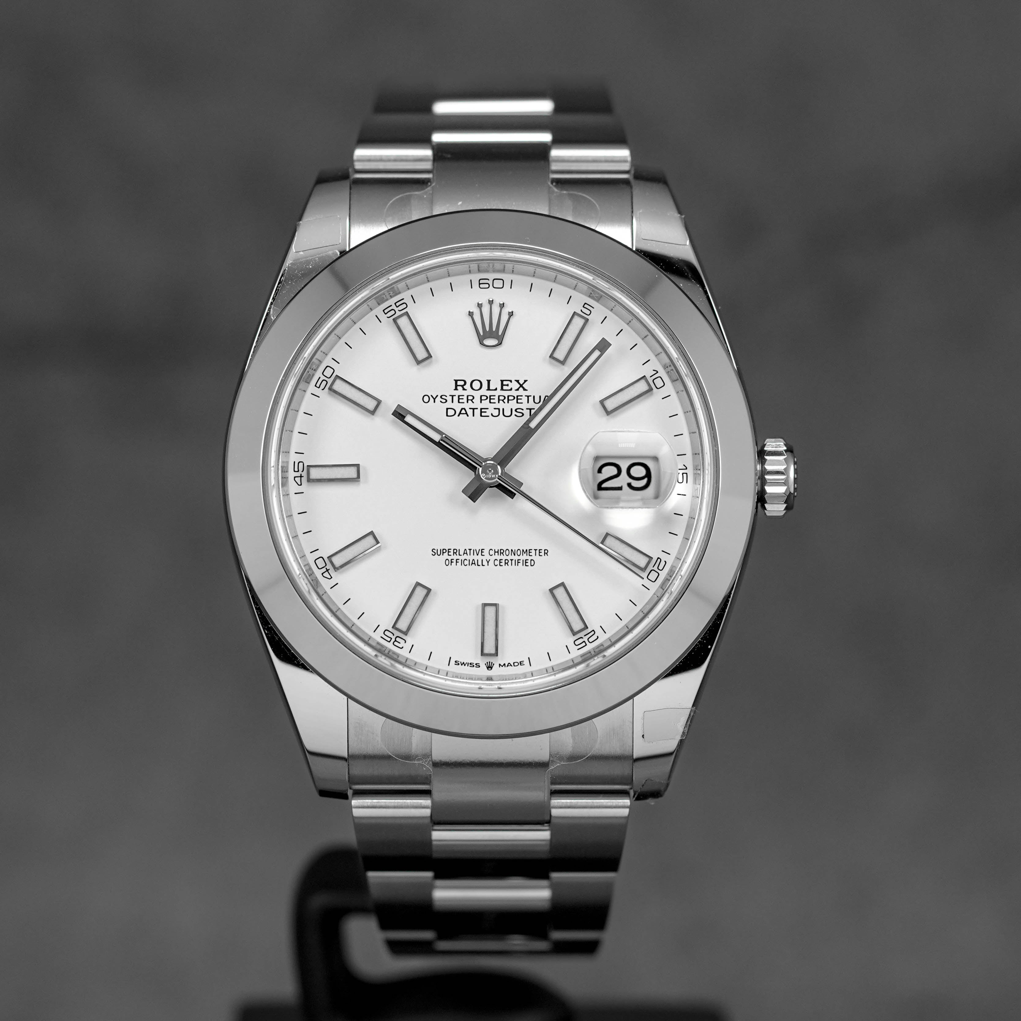 Harga Rolex Datejust 41mm White Indonesia