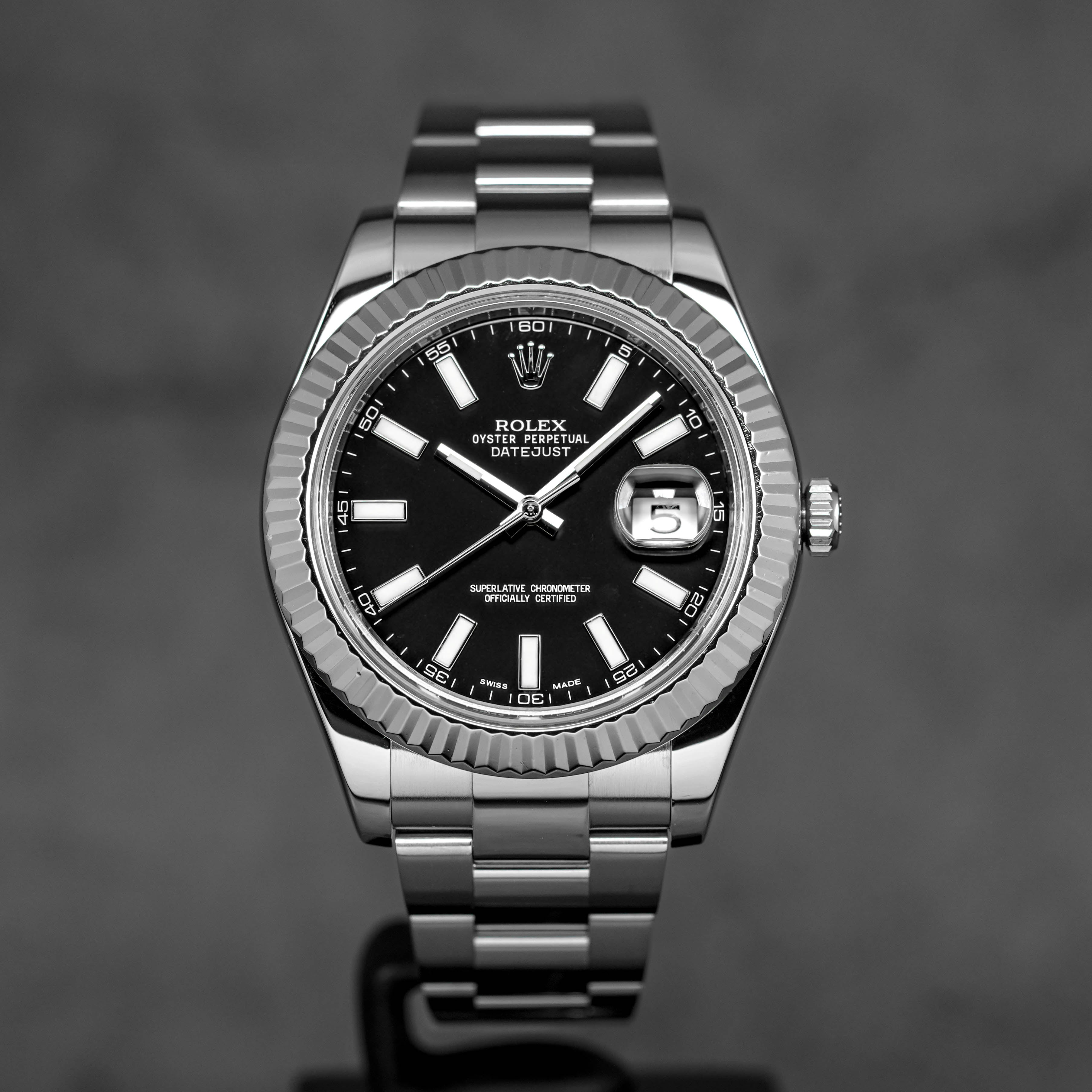 DATEJUST II BLACK DIAL (2015)