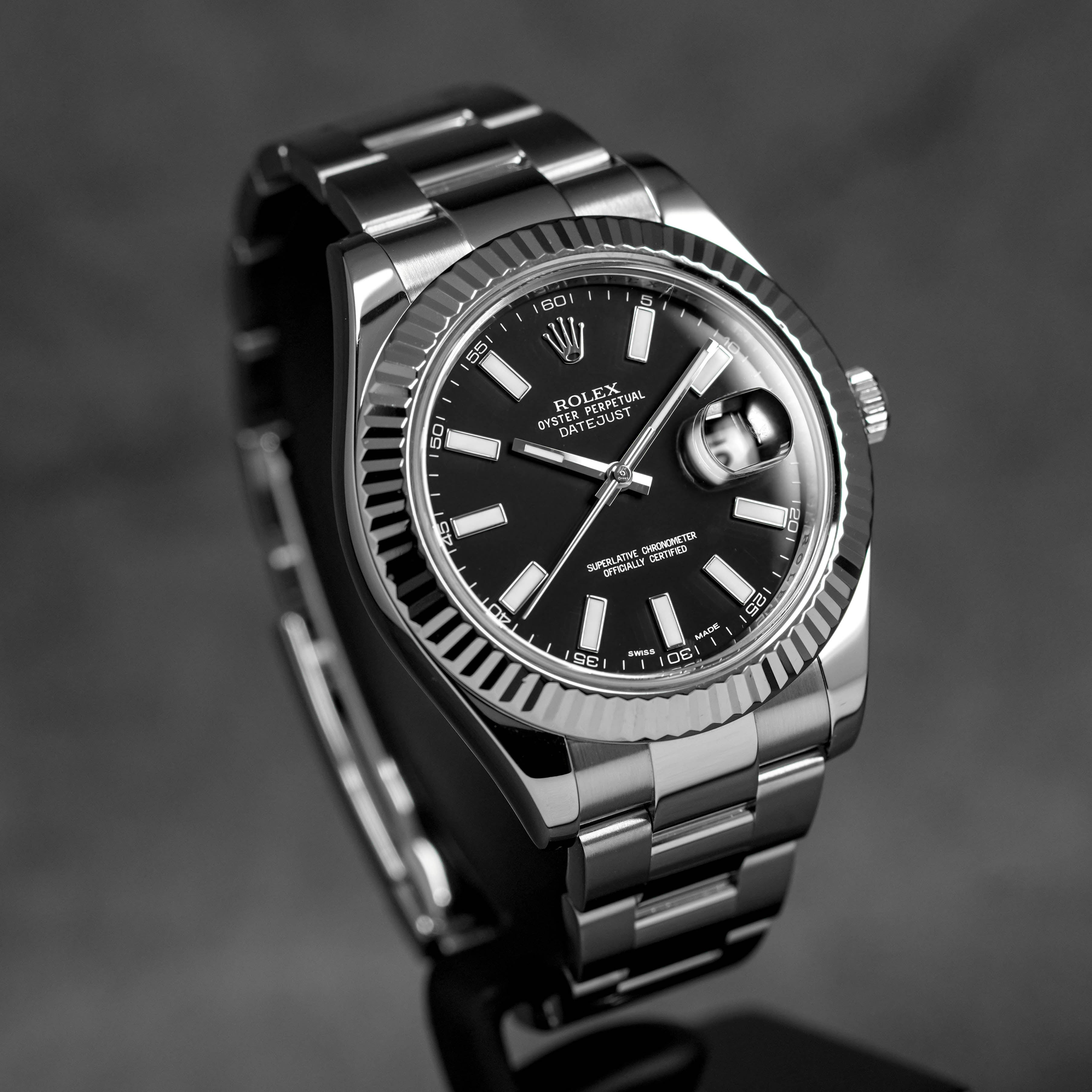 DATEJUST II BLACK DIAL (2015)