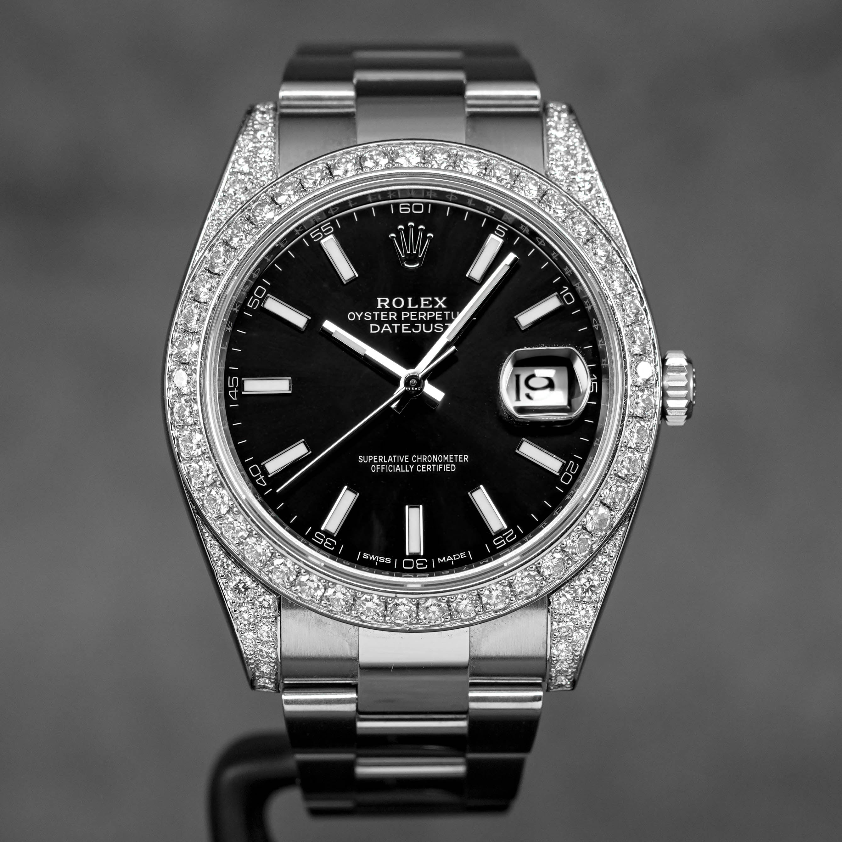 Harga Rolex Datejust II Custom Diamond Black Indonesia