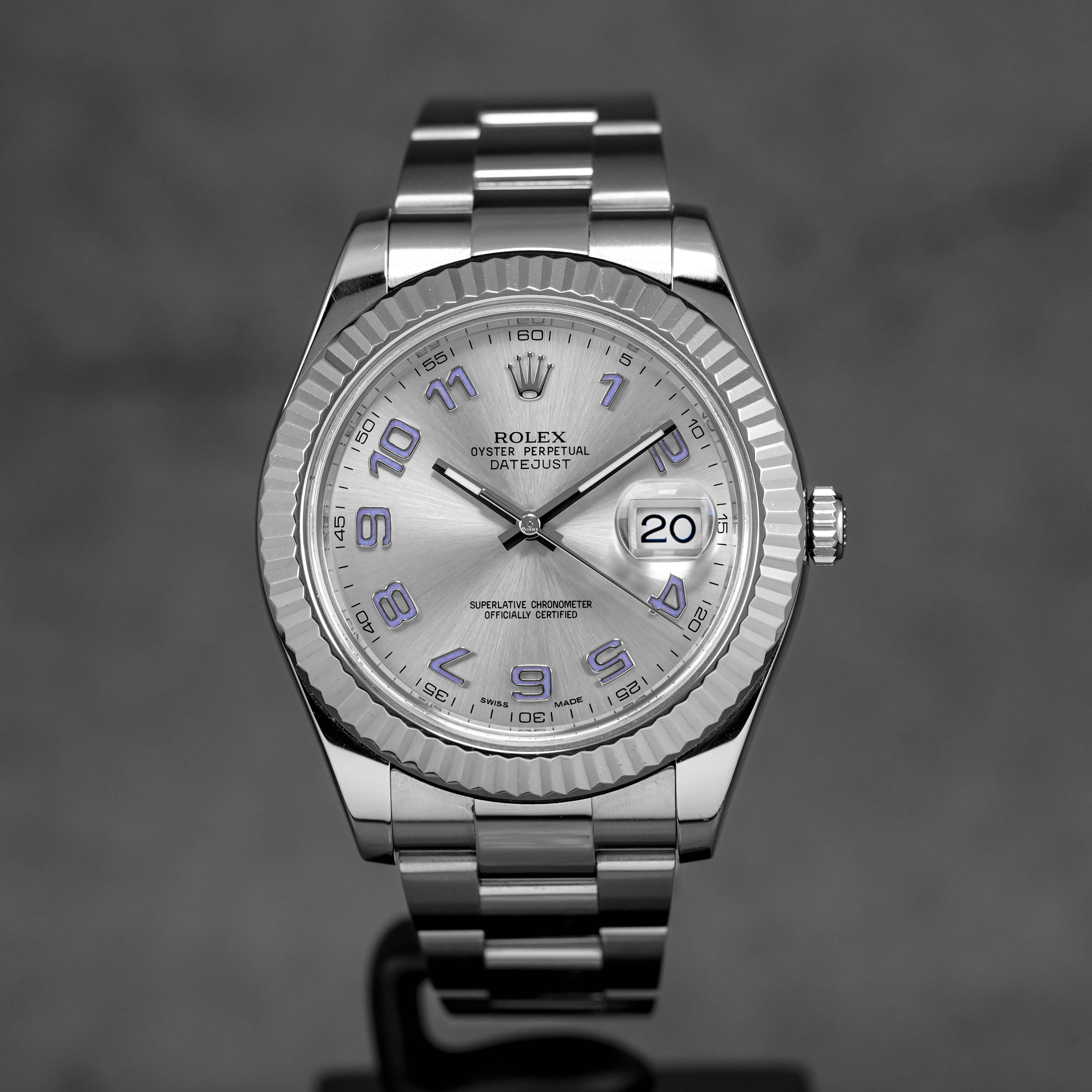 Harga Rolex Datejust II Silver Arabic