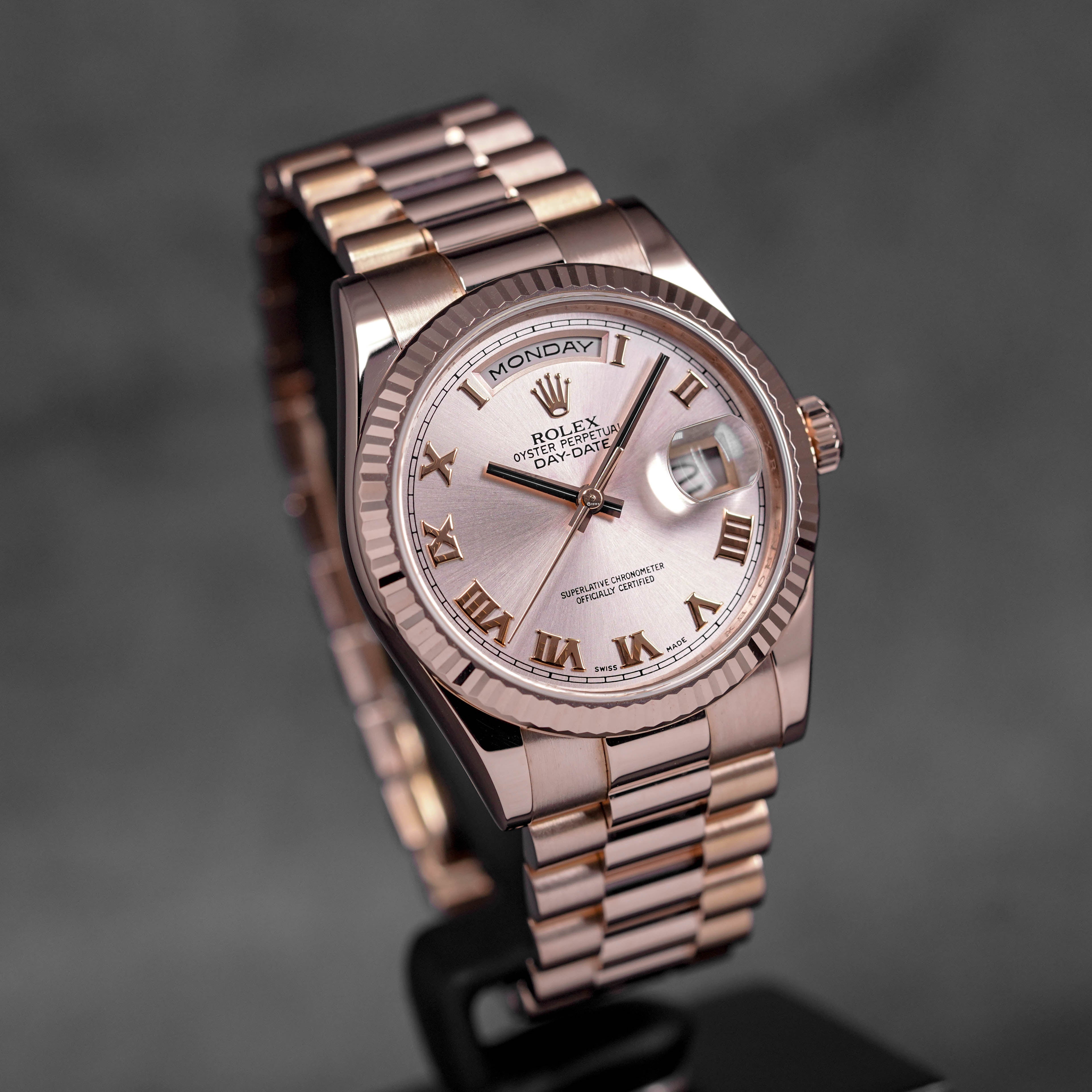 Harga Rolex Daydate 36 Rosegold Pink Indonesia
