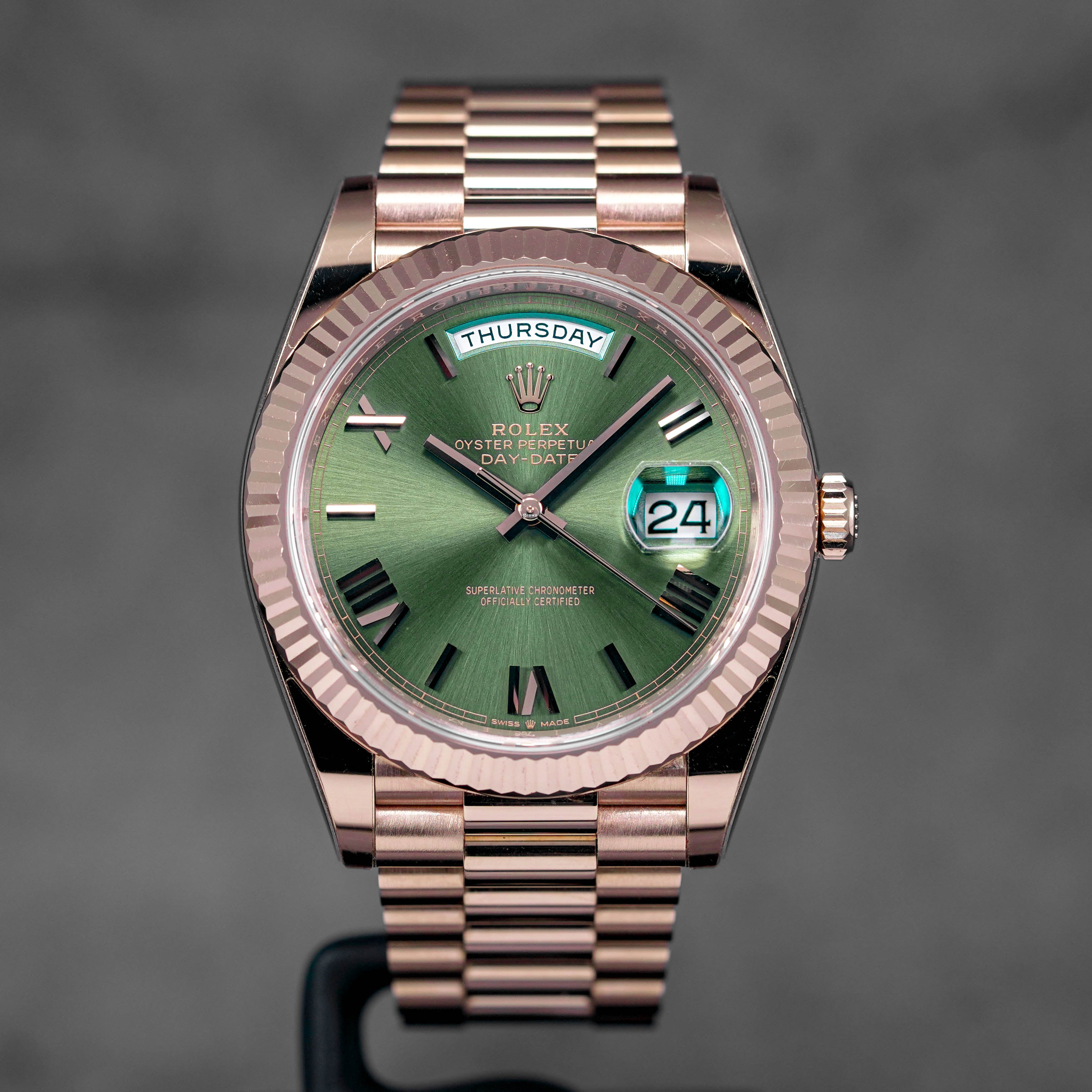 Harga Rolex Daydate Olive Green Indonesia