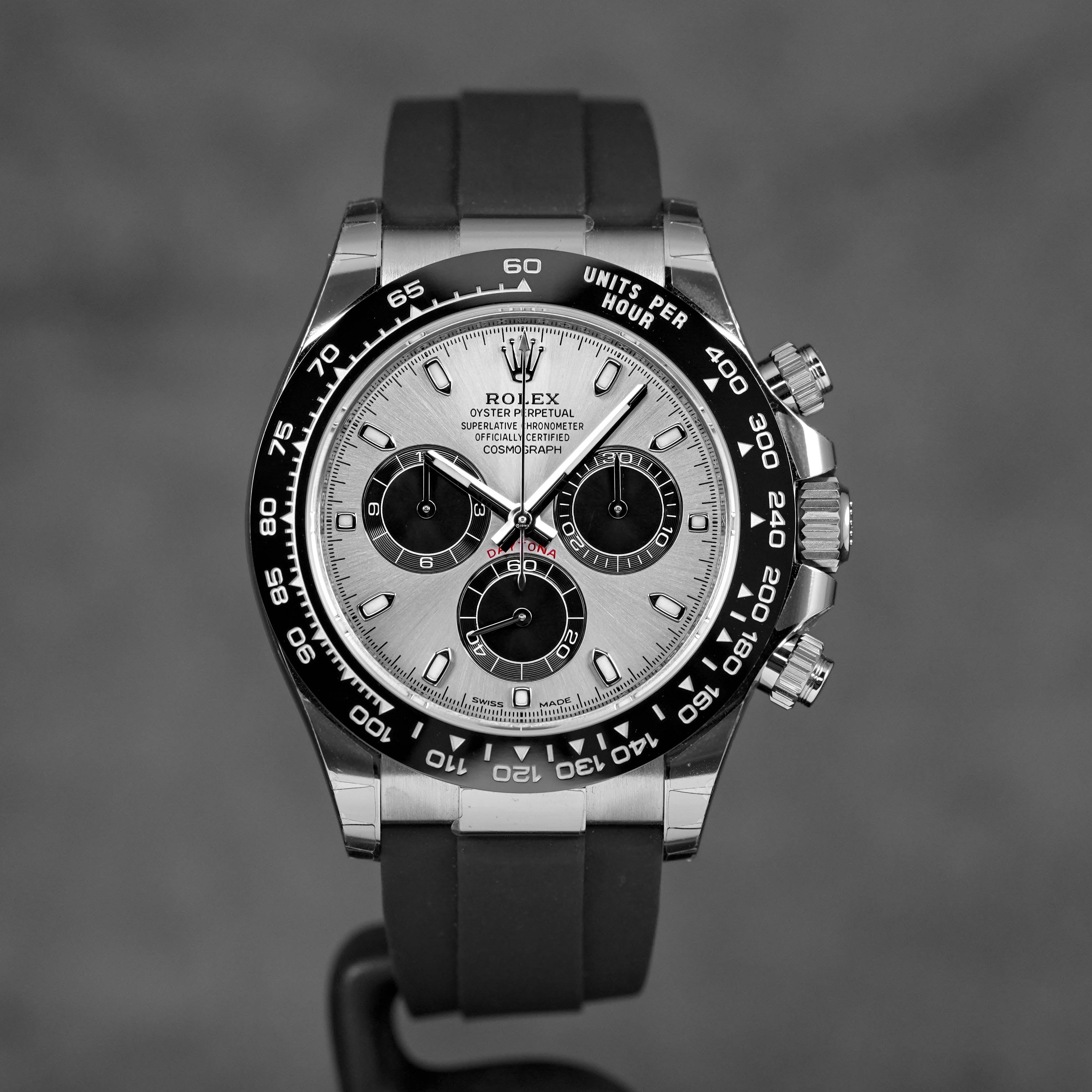 DAYTONA OYSTERFLEX WHITEGOLD GREY DIAL (2022)