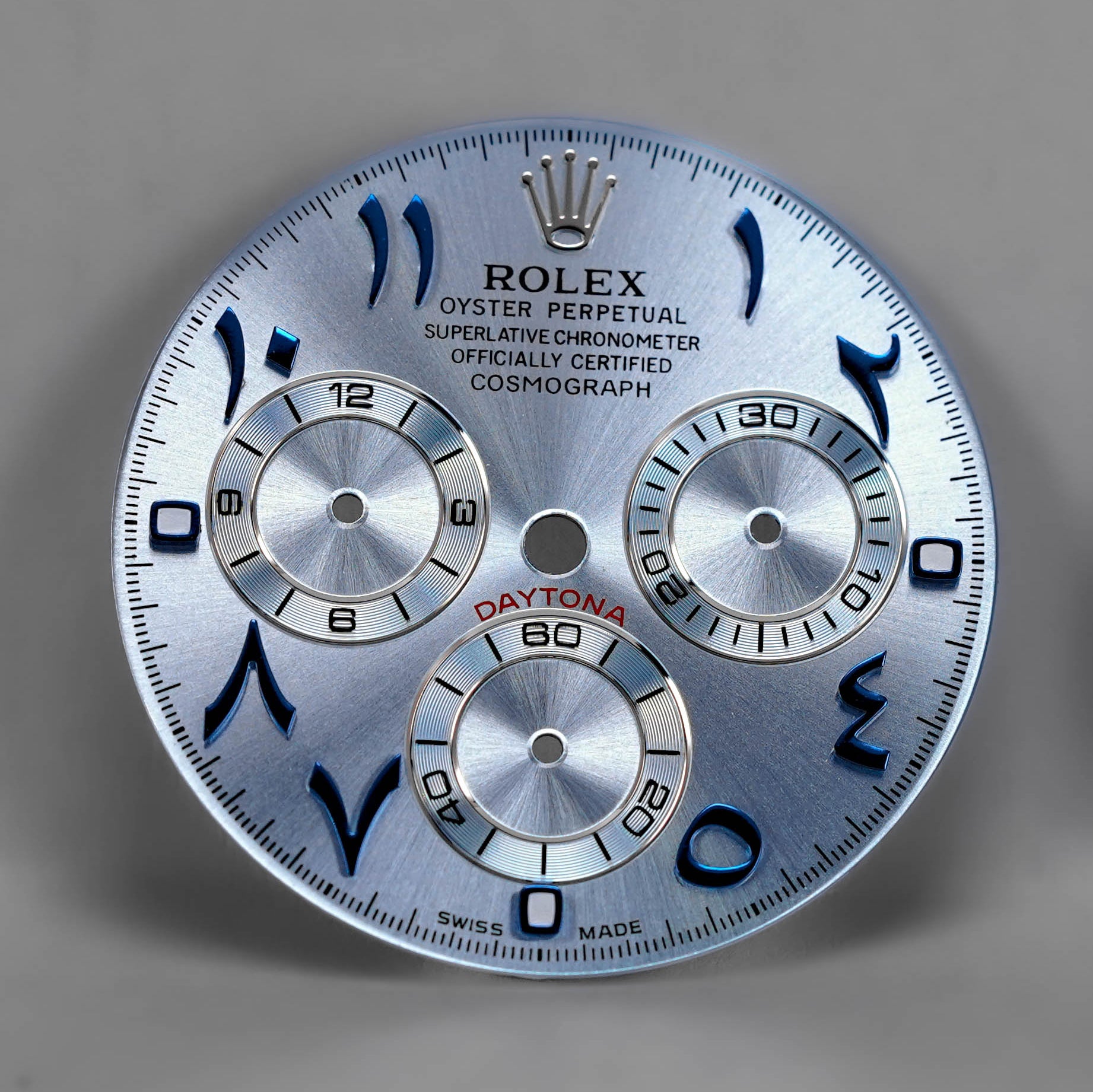 DAYTONA ICE BLUE ARABIC DIAL (DIAL ONLY)