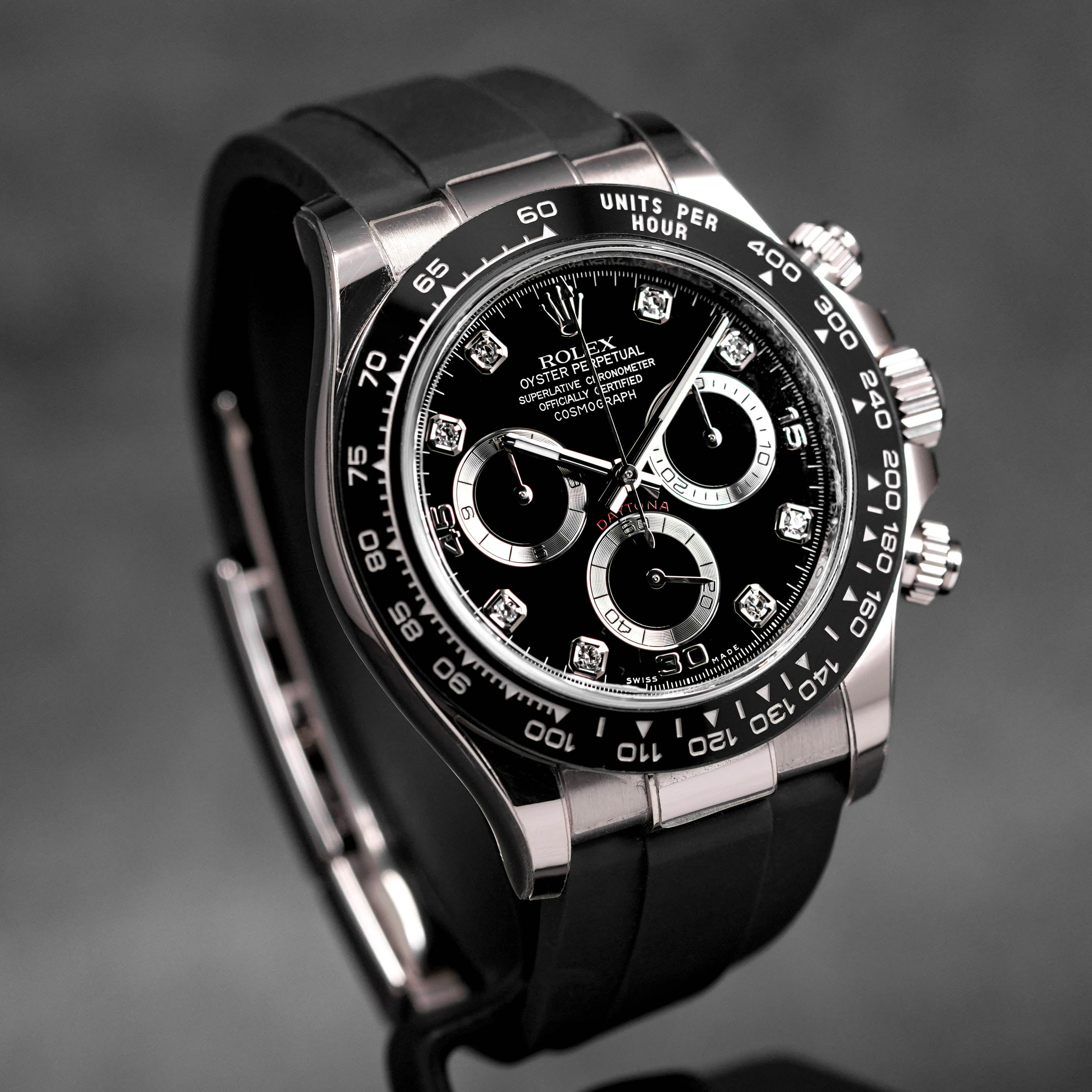 Harga Rolex Daytona Oysterflex Black Diamond Indonesia