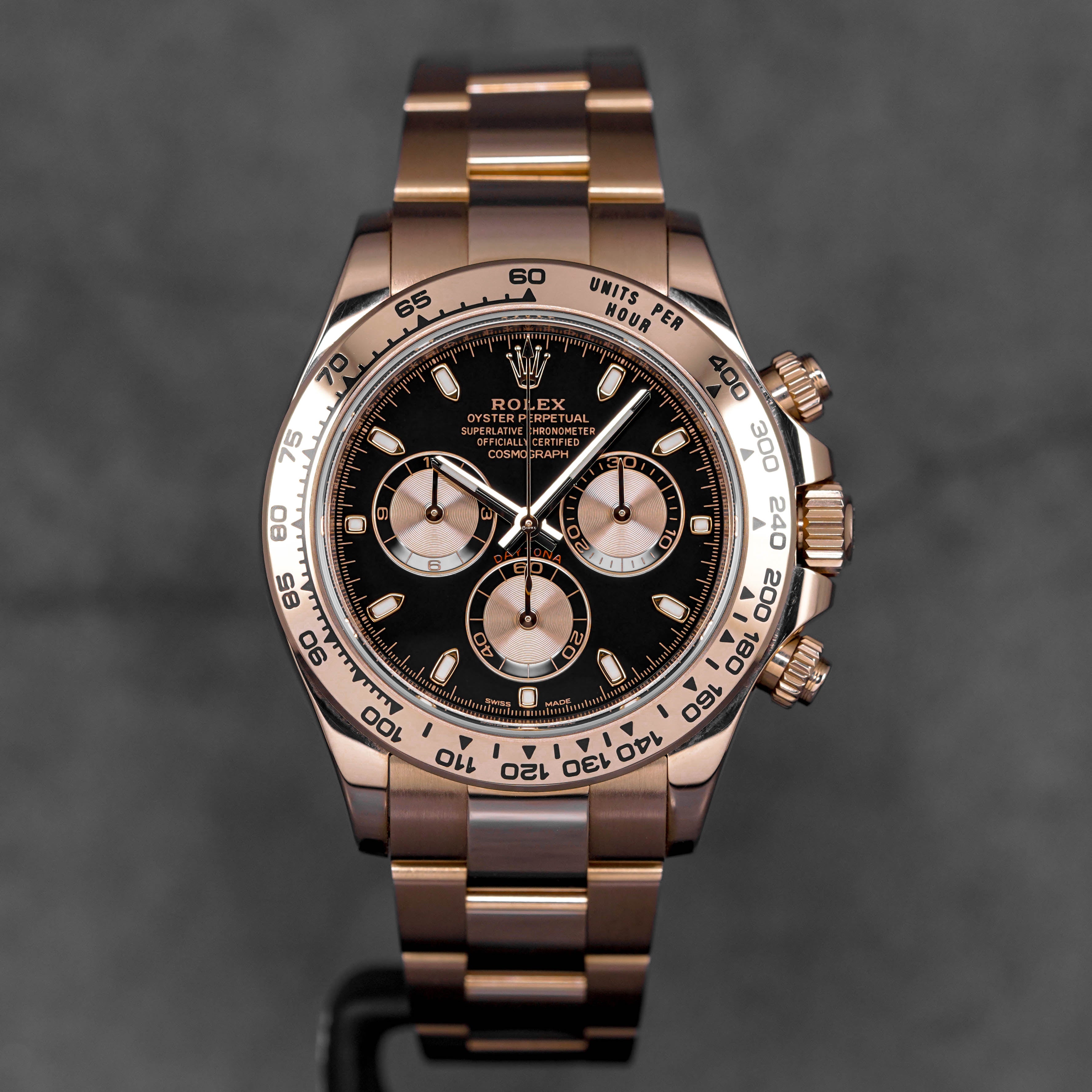 Harga Rolex Daytona Rosegold Black Indonesia