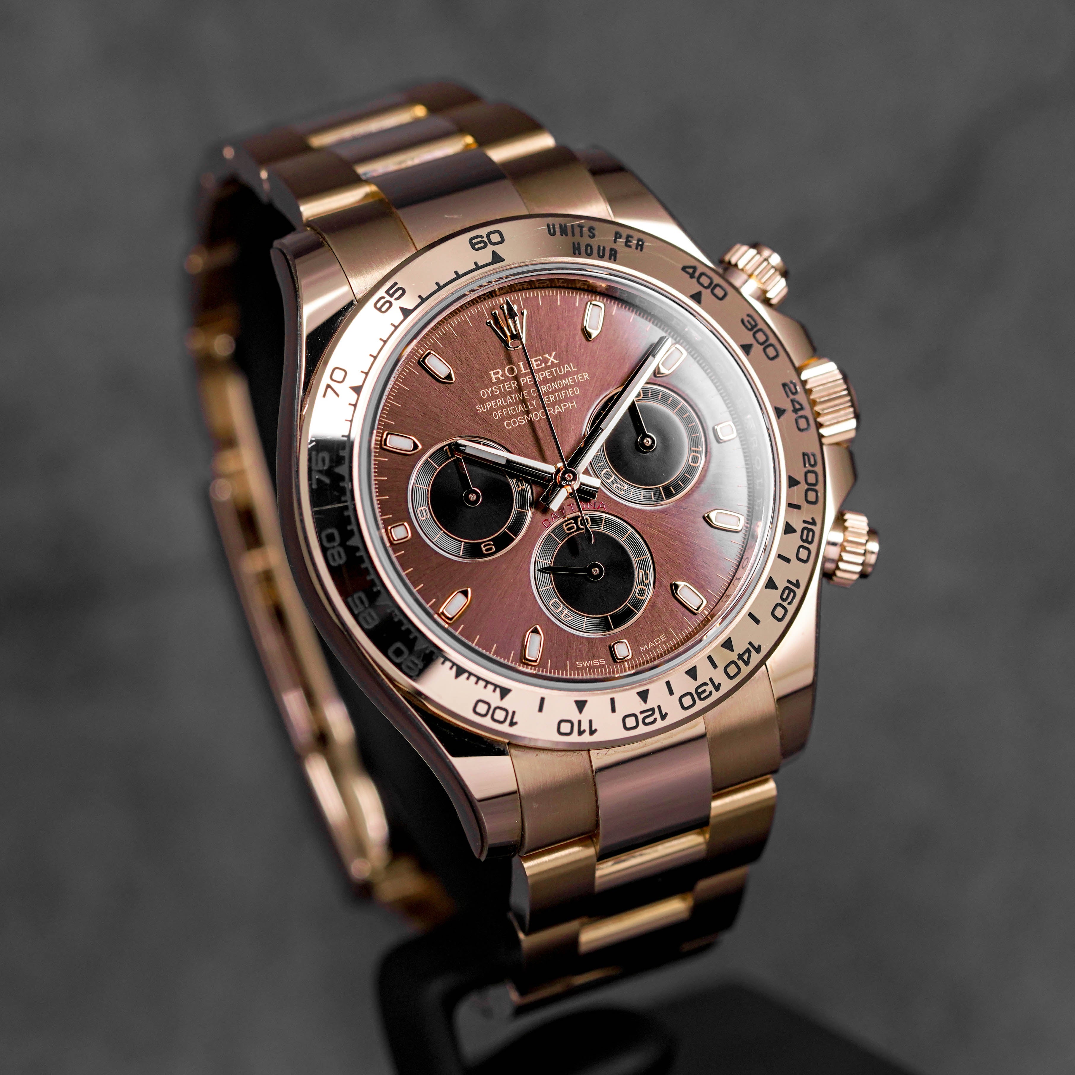 Harga Rolex Daytona Rosegold Choco Indonesia