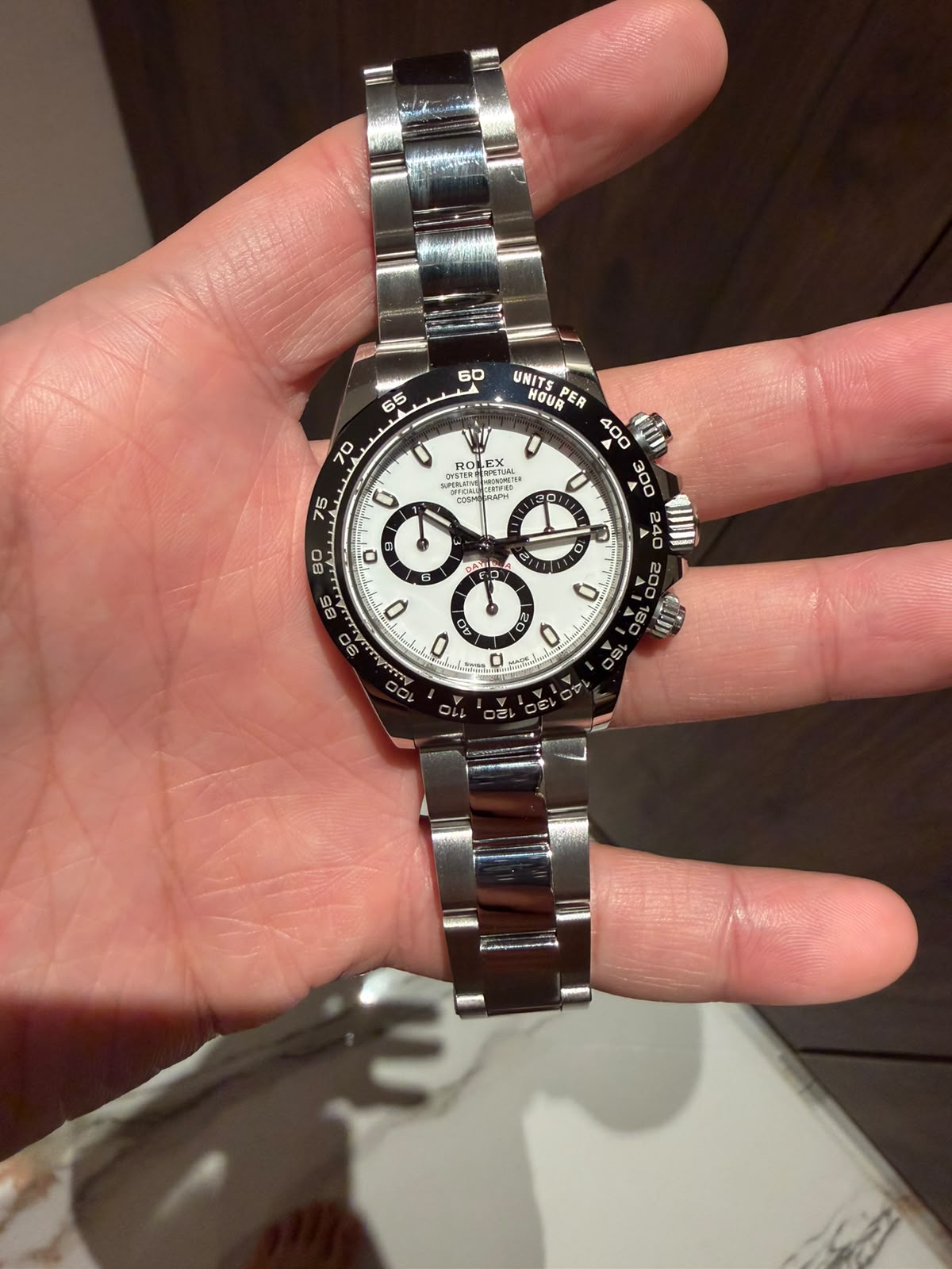 Rolex Daytona White