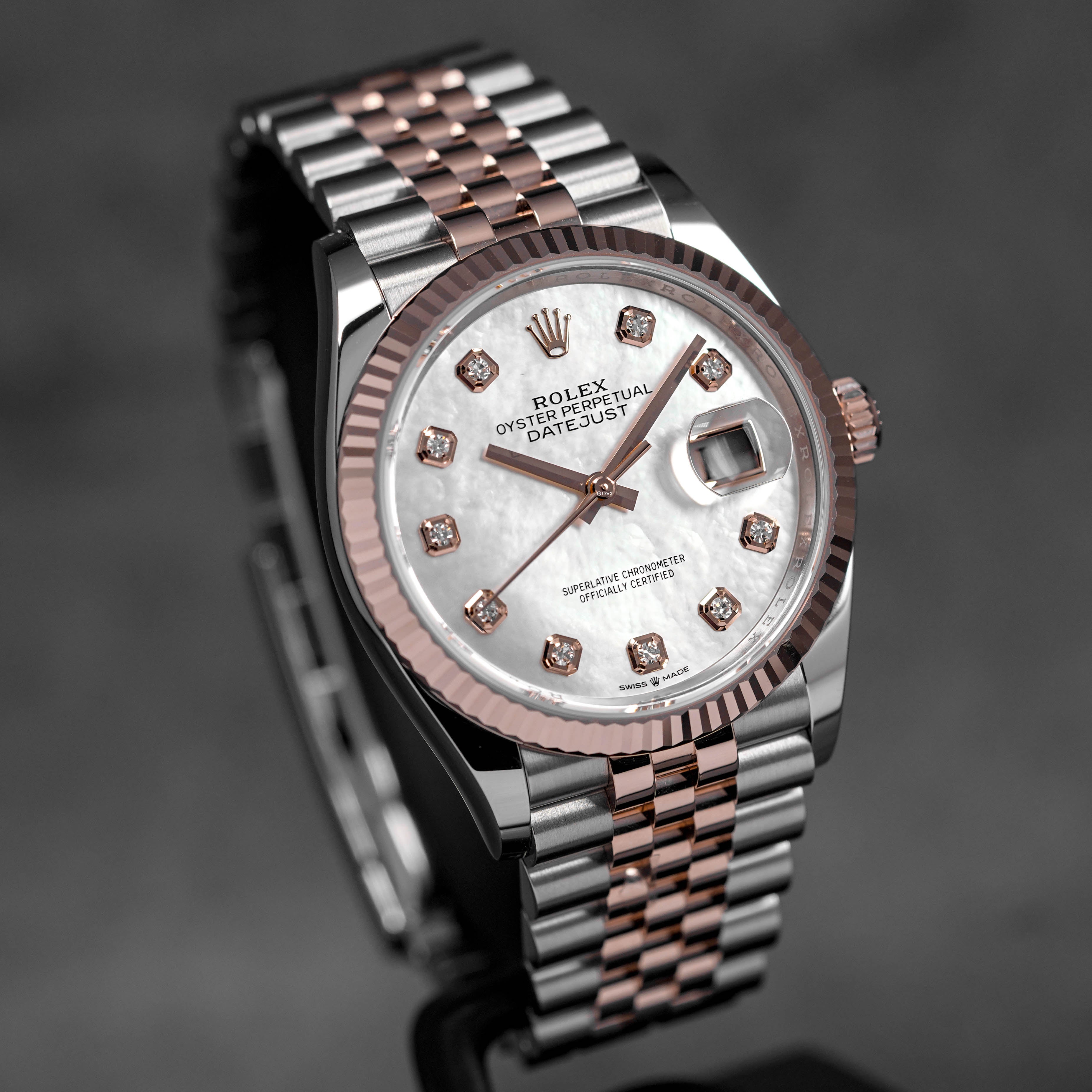 Harga Rolex Dstejust 36 MOP Diamond