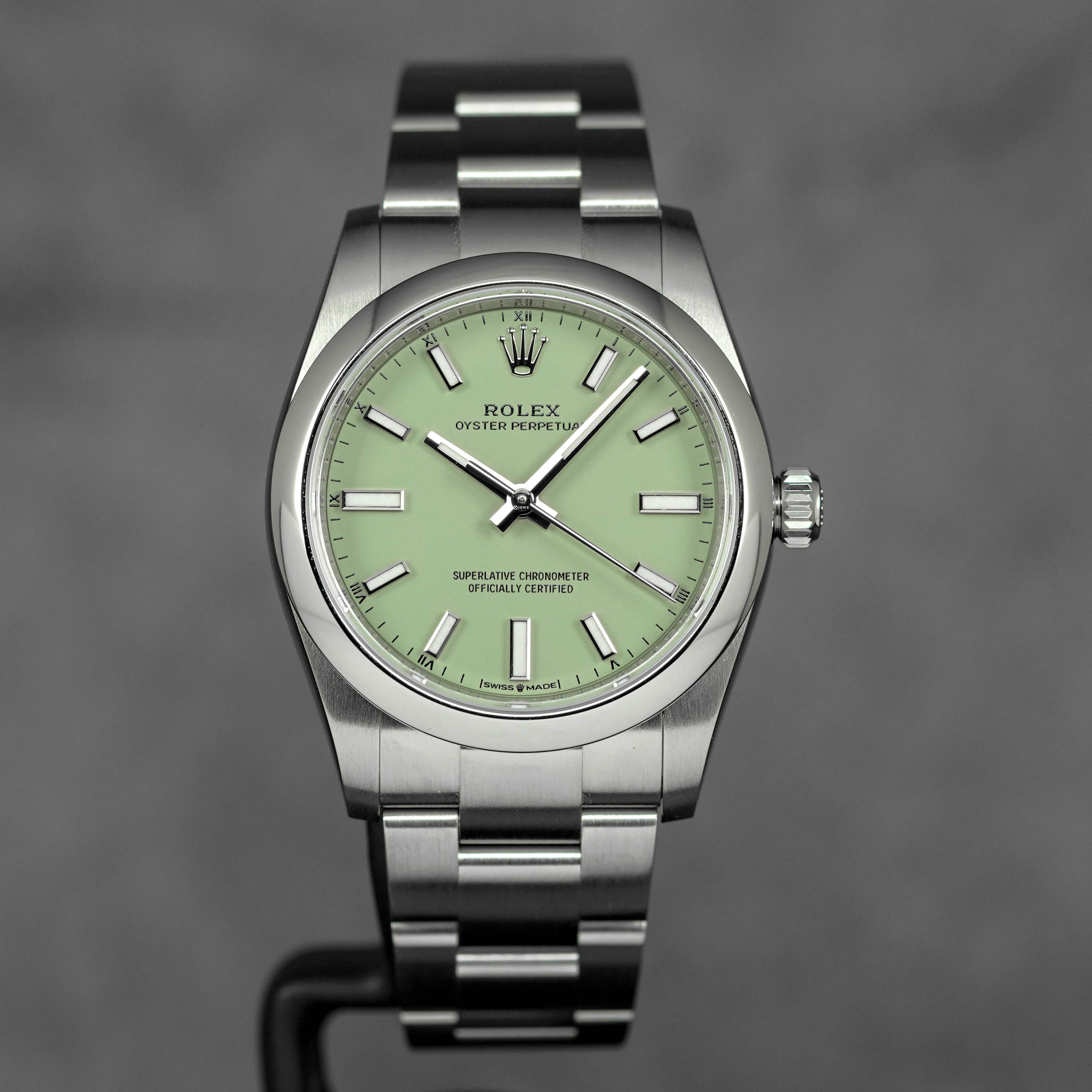 Harga Rolex Oyster Perpetual 34 Pistachio Indonesia