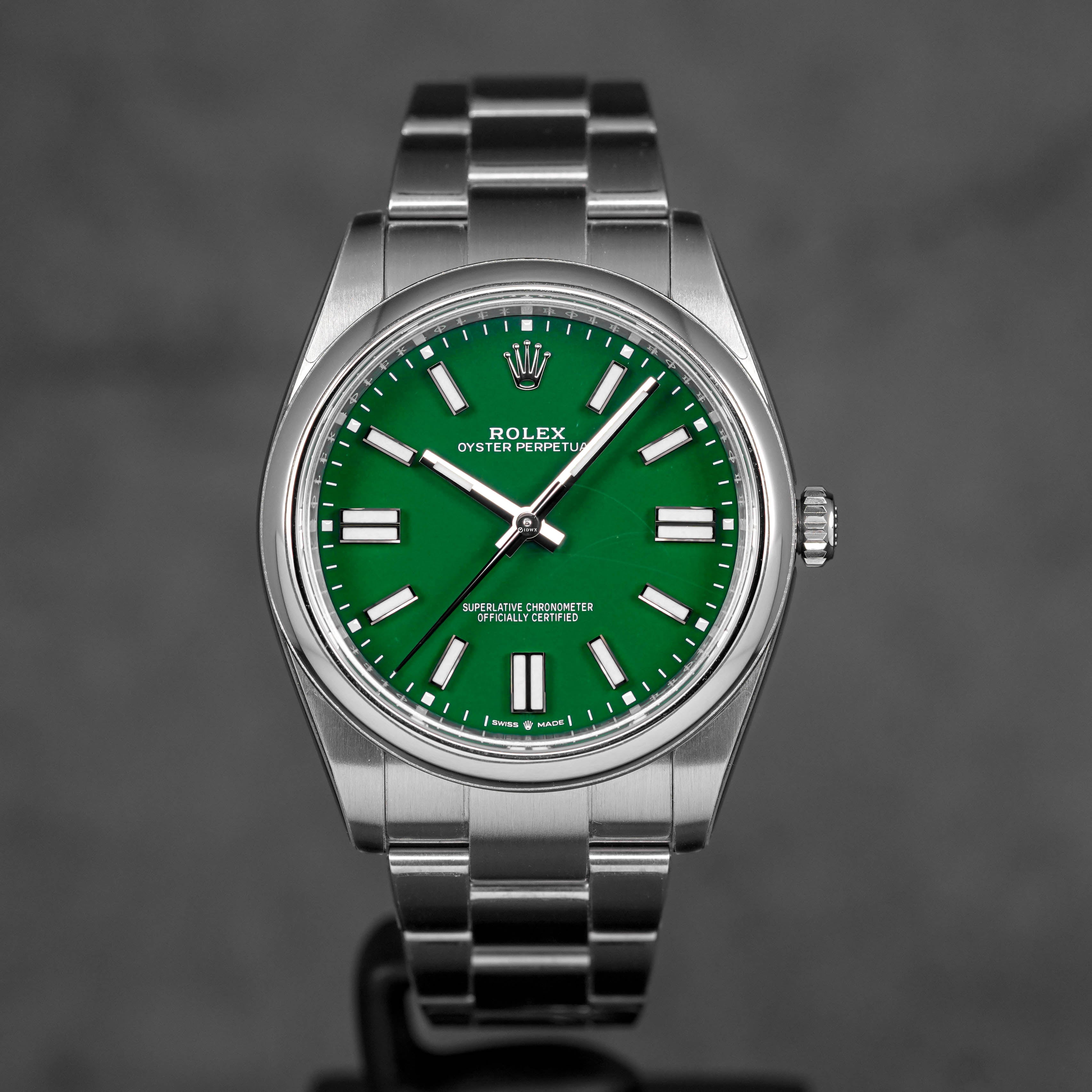 OYSTER PERPETUAL 41MM GREEN DIAL (2024)