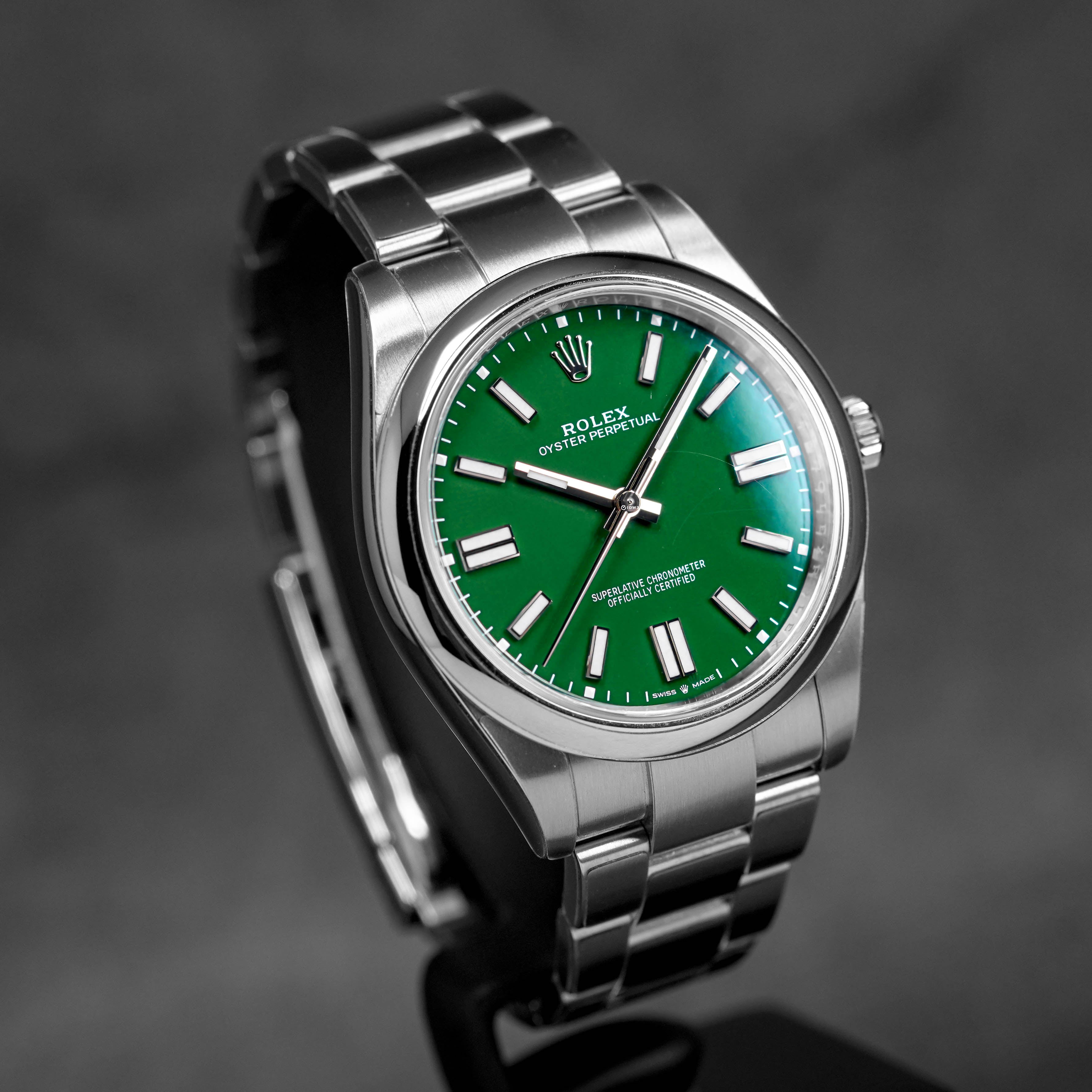 OYSTER PERPETUAL 41MM GREEN DIAL (2024)