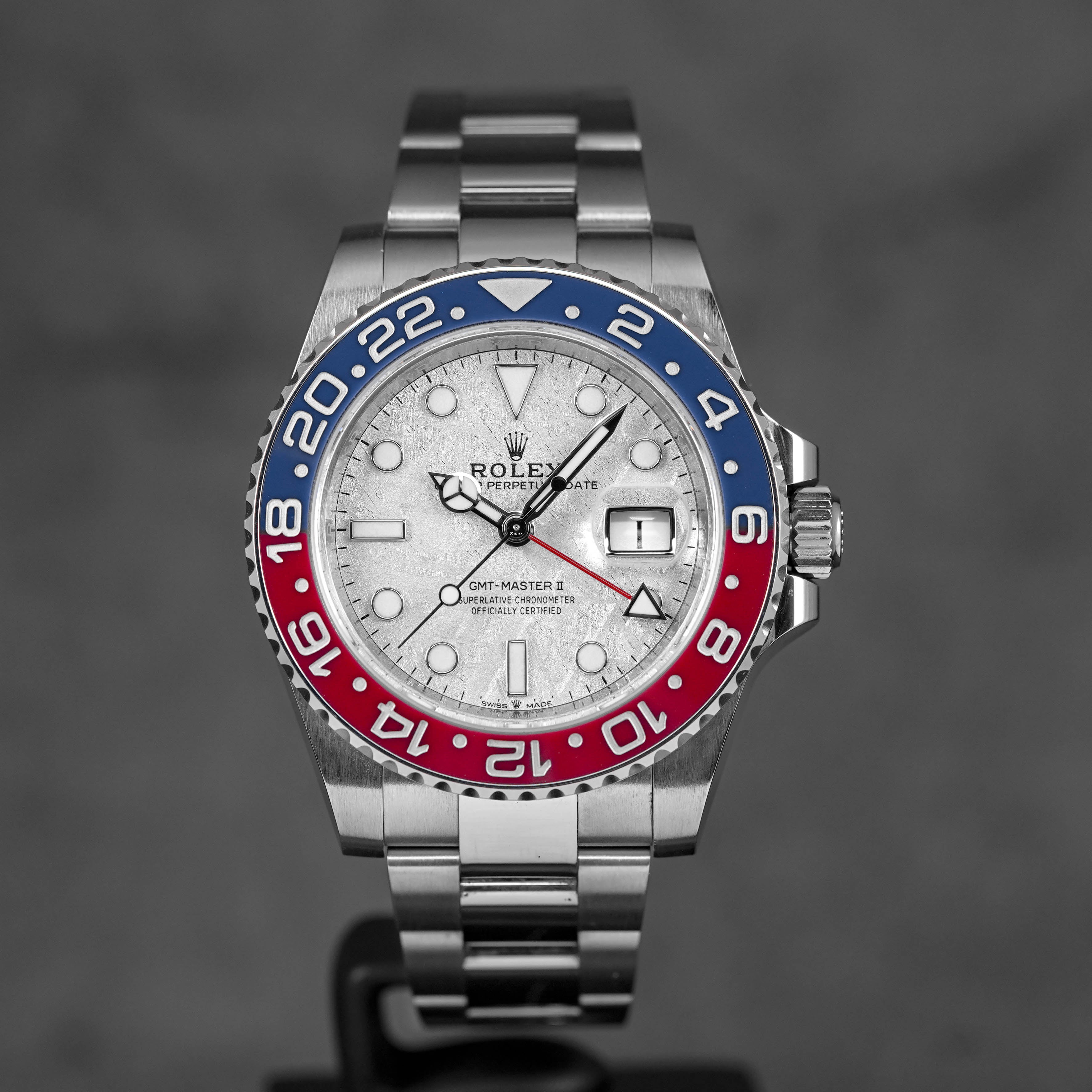 GMT MASTER-II PEPSI WHITEGOLD METEORITE DIAL (2021)