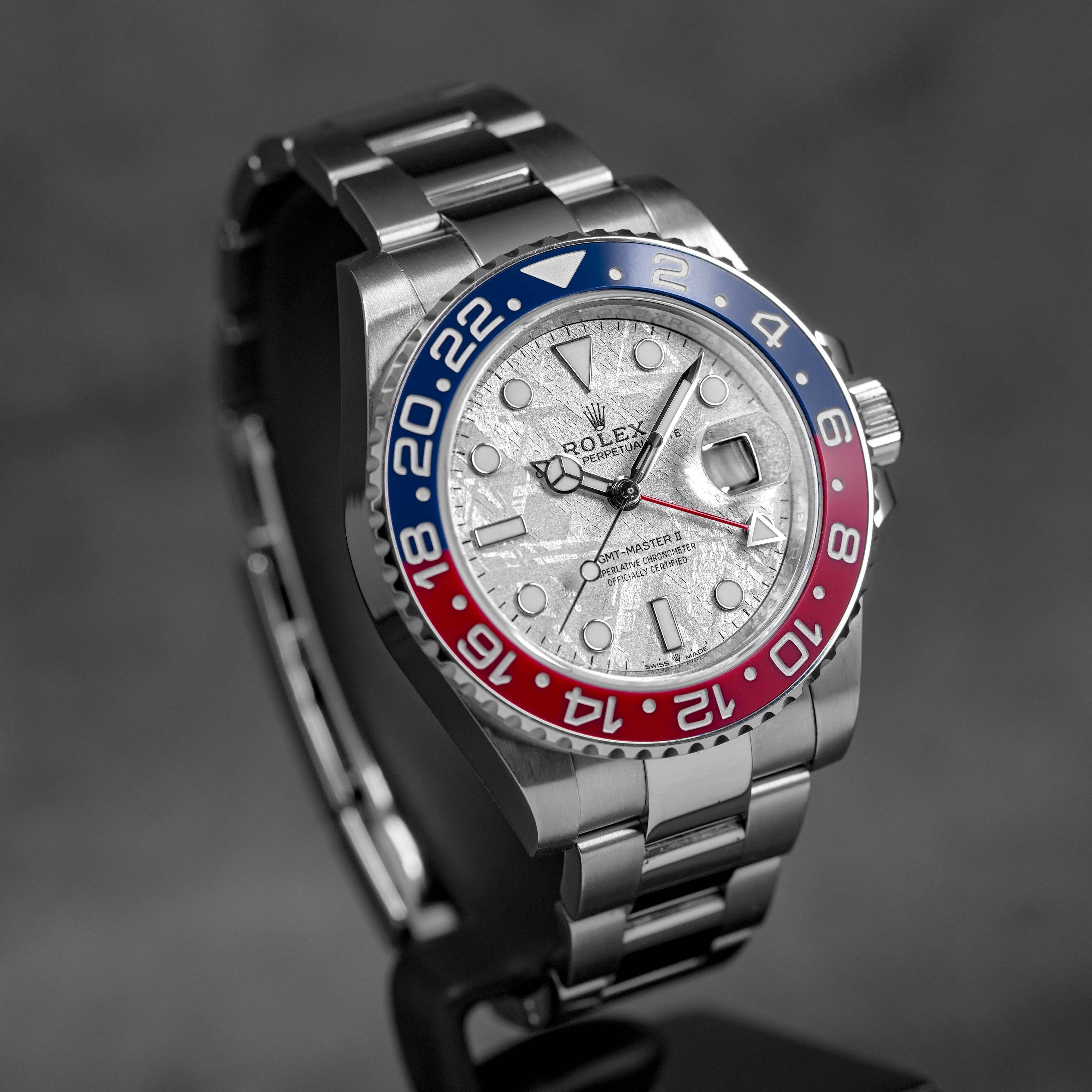 GMT MASTER-II PEPSI WHITEGOLD METEORITE DIAL (2021)