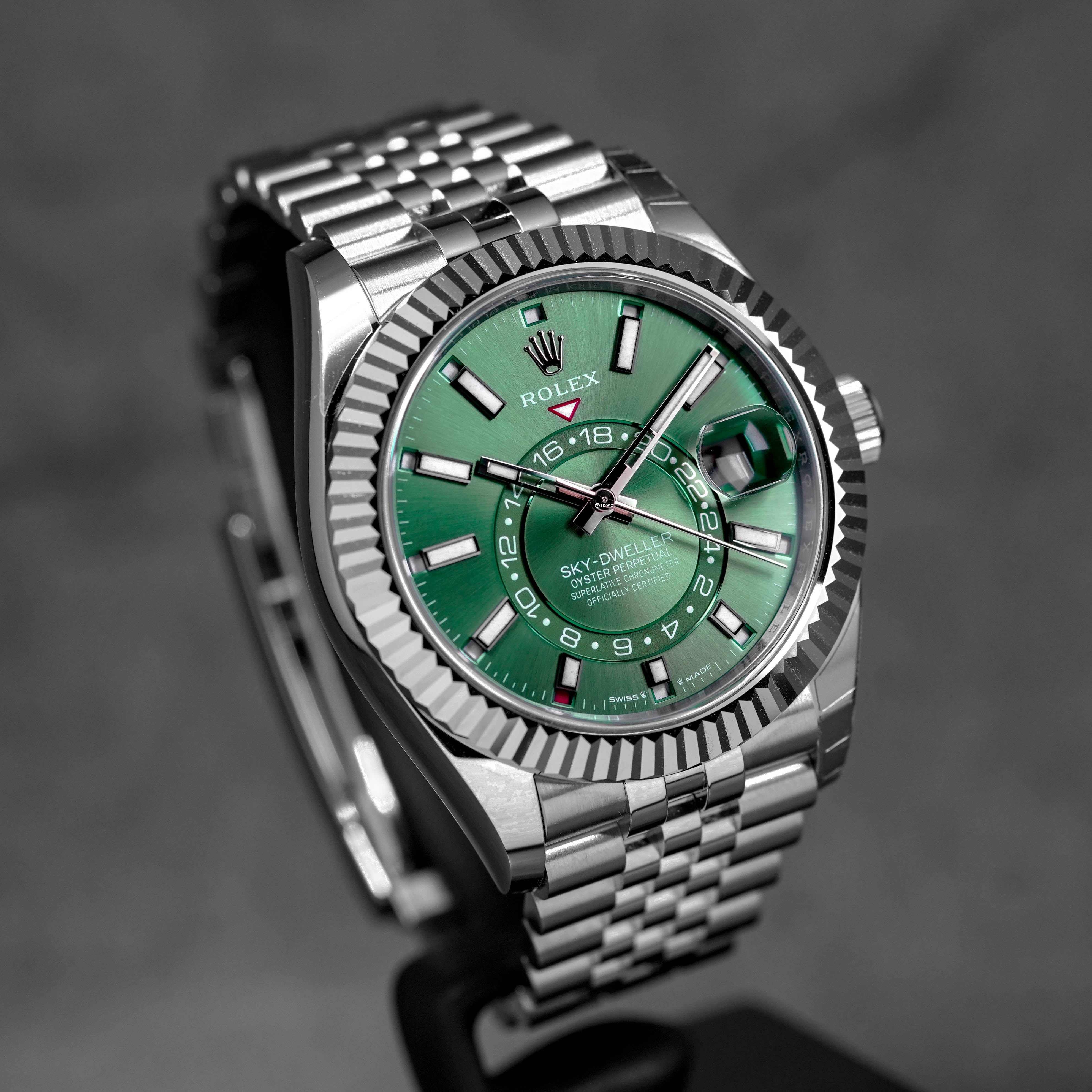 Harga Rolex Sky Dweller Mint Green Indonesia