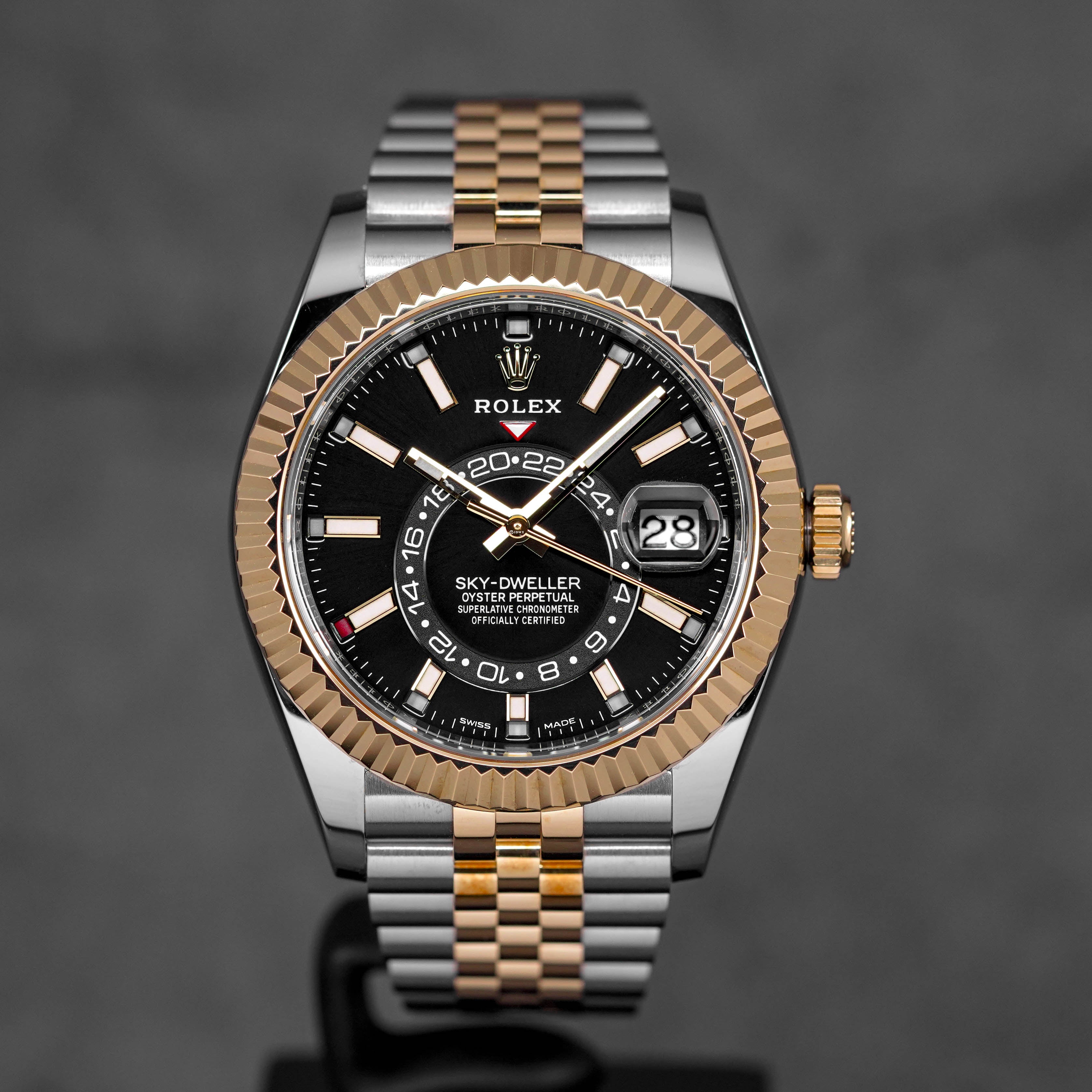 Harga Rolex Sky Dweller Yellowgold Black Indonesia