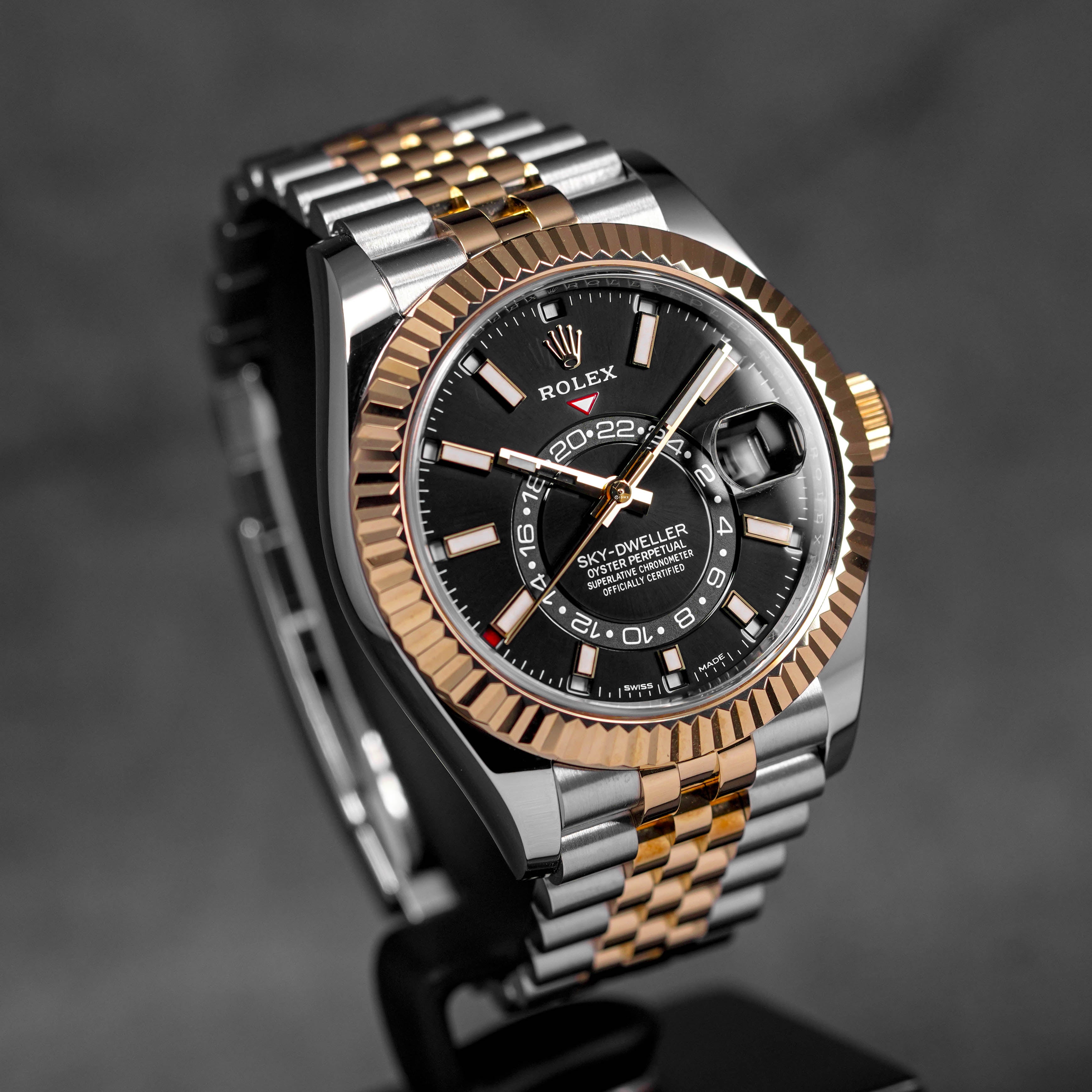 Harga Rolex Sky Dweller Yellowgold Black Indonesia