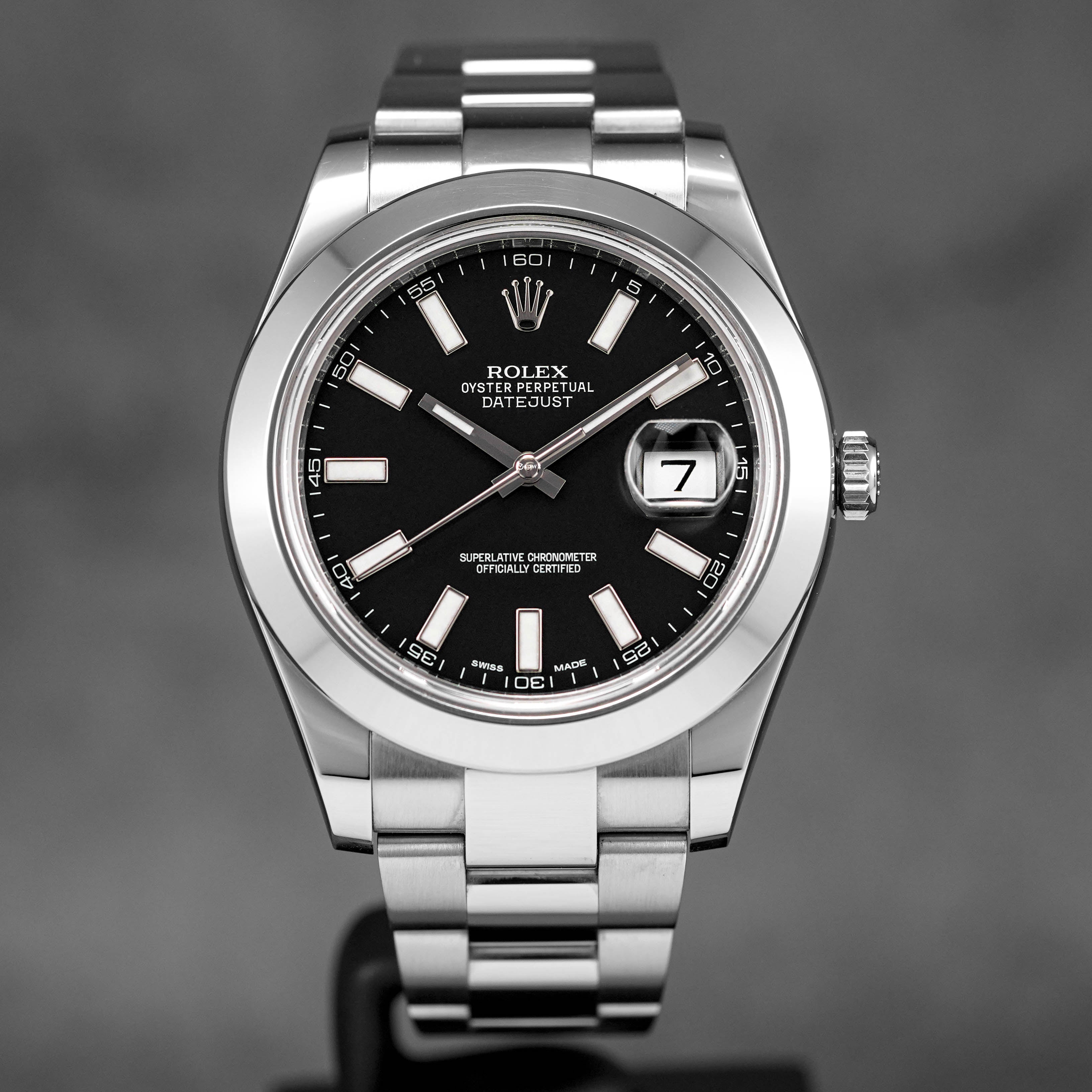 DATEJUST II BLACK DIAL (2014)
