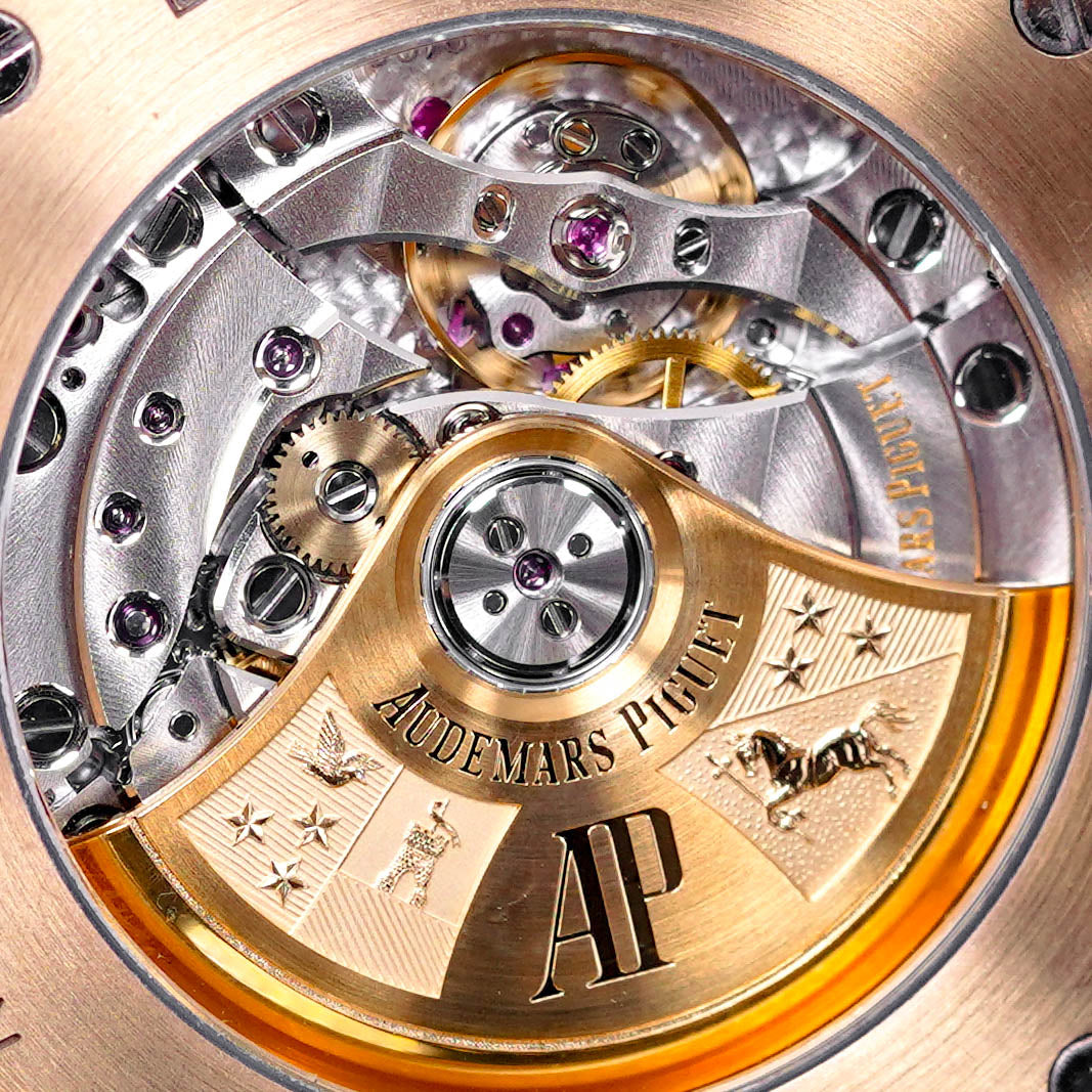 Royal Oak 15400 Rosegold Silver