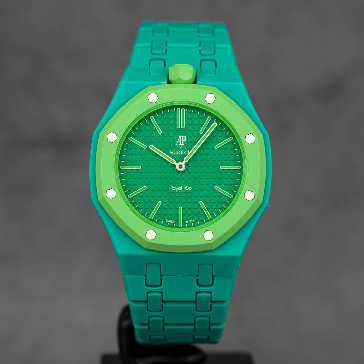 CUSTOM PLASTIC BRACELET FOR AP X SWATCH ROYAL POP