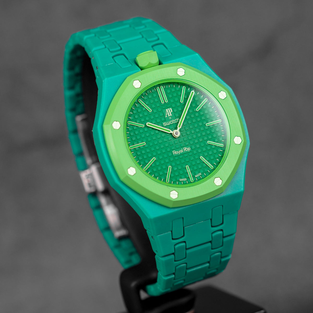 CUSTOM PLASTIC BRACELET FOR AP X SWATCH ROYAL POP