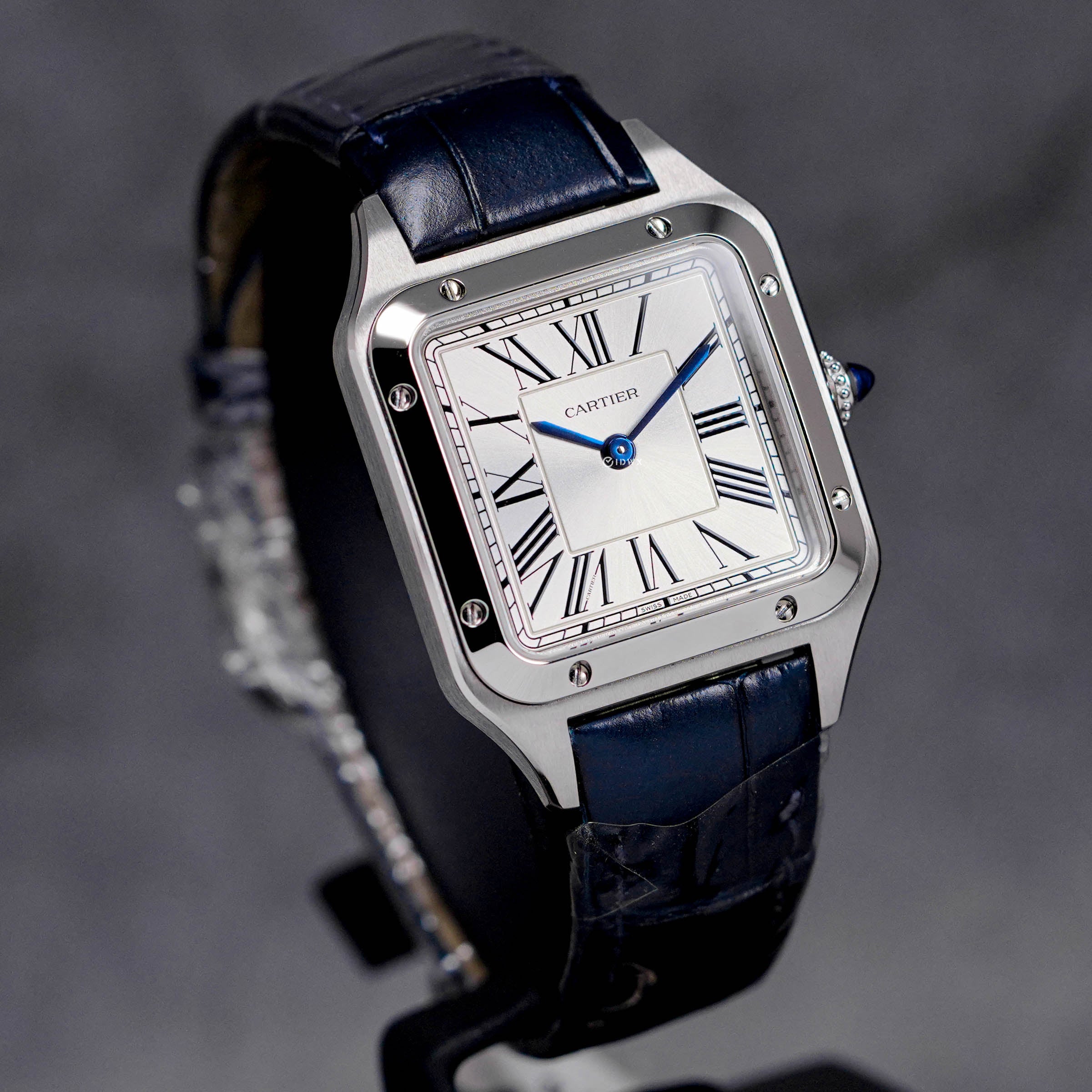 SANTOS DUMONT S QUARTZ SILVER DIAL (2023)