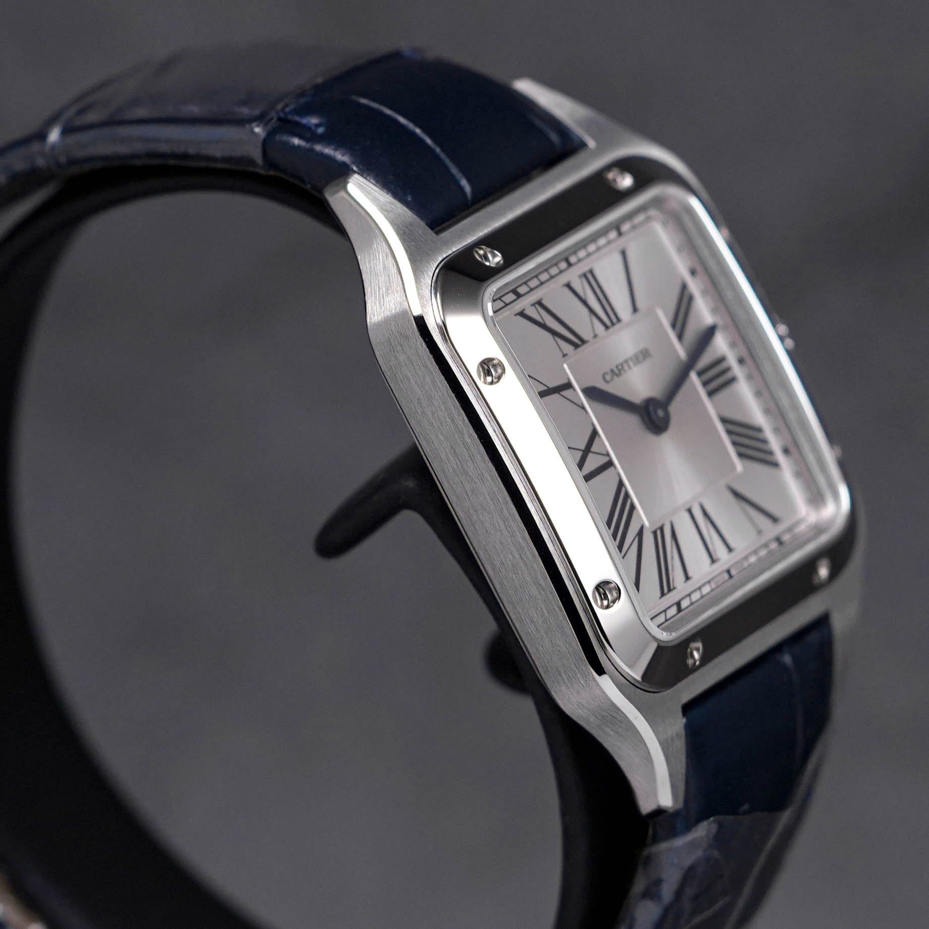 SANTOS DUMONT S QUARTZ SILVER DIAL (2023)