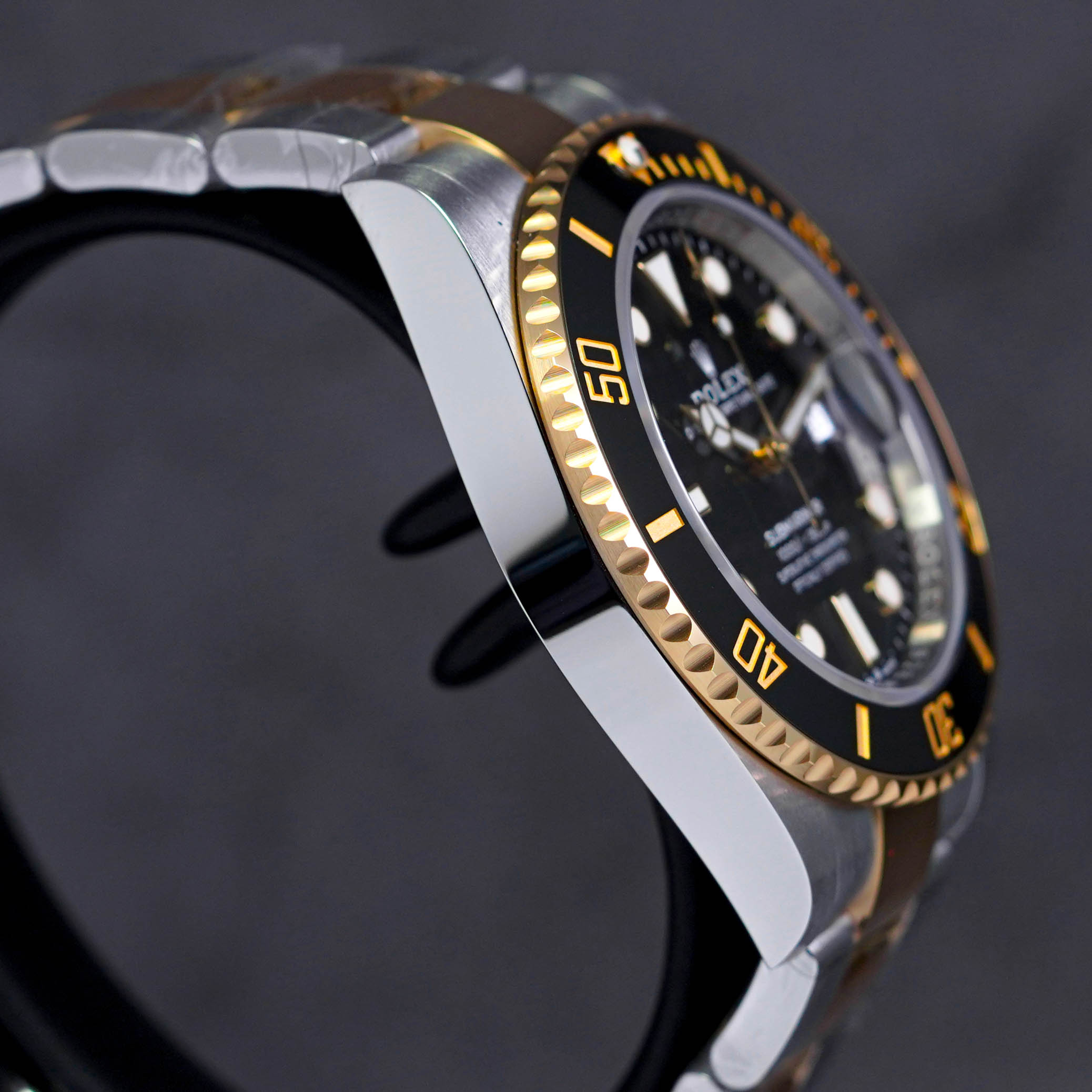 SUBMARINER DATE 41MM TWOTONE YELLOWGOLD BLACK DIAL (2022)