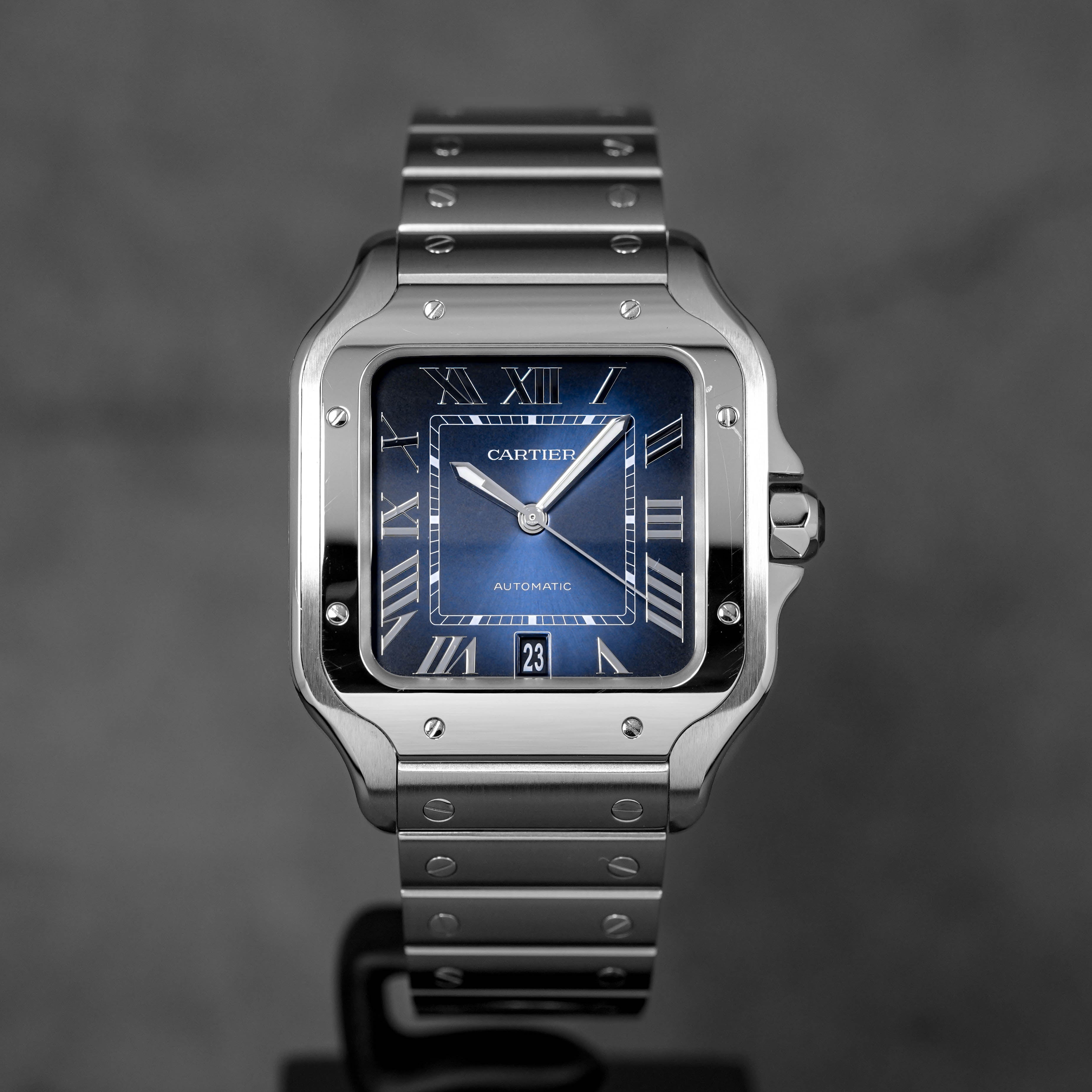 Harga Santos De Cartier L Blue