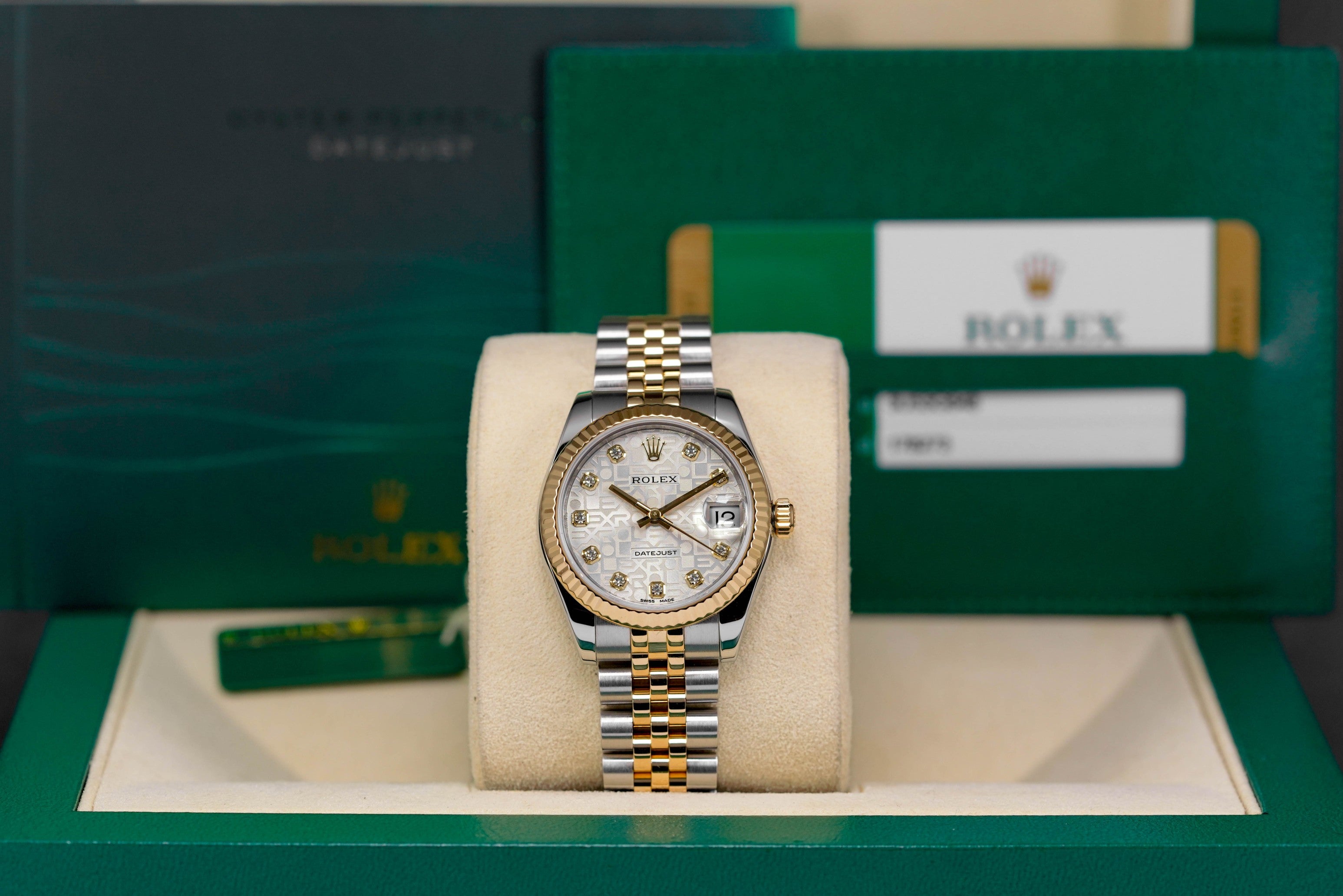 Silver Computerized Diamond