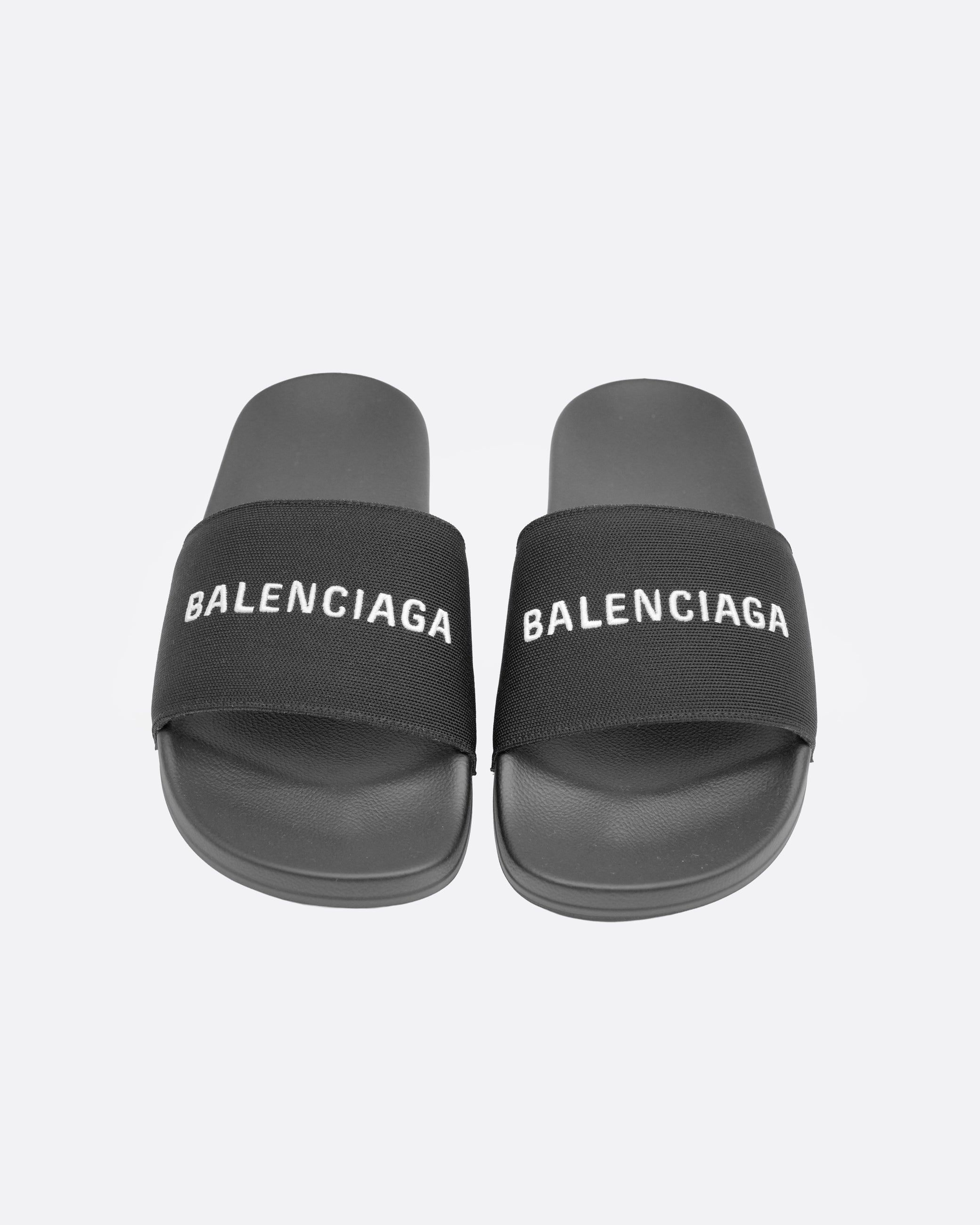 POOL SANDALS BLACK SIZE 41