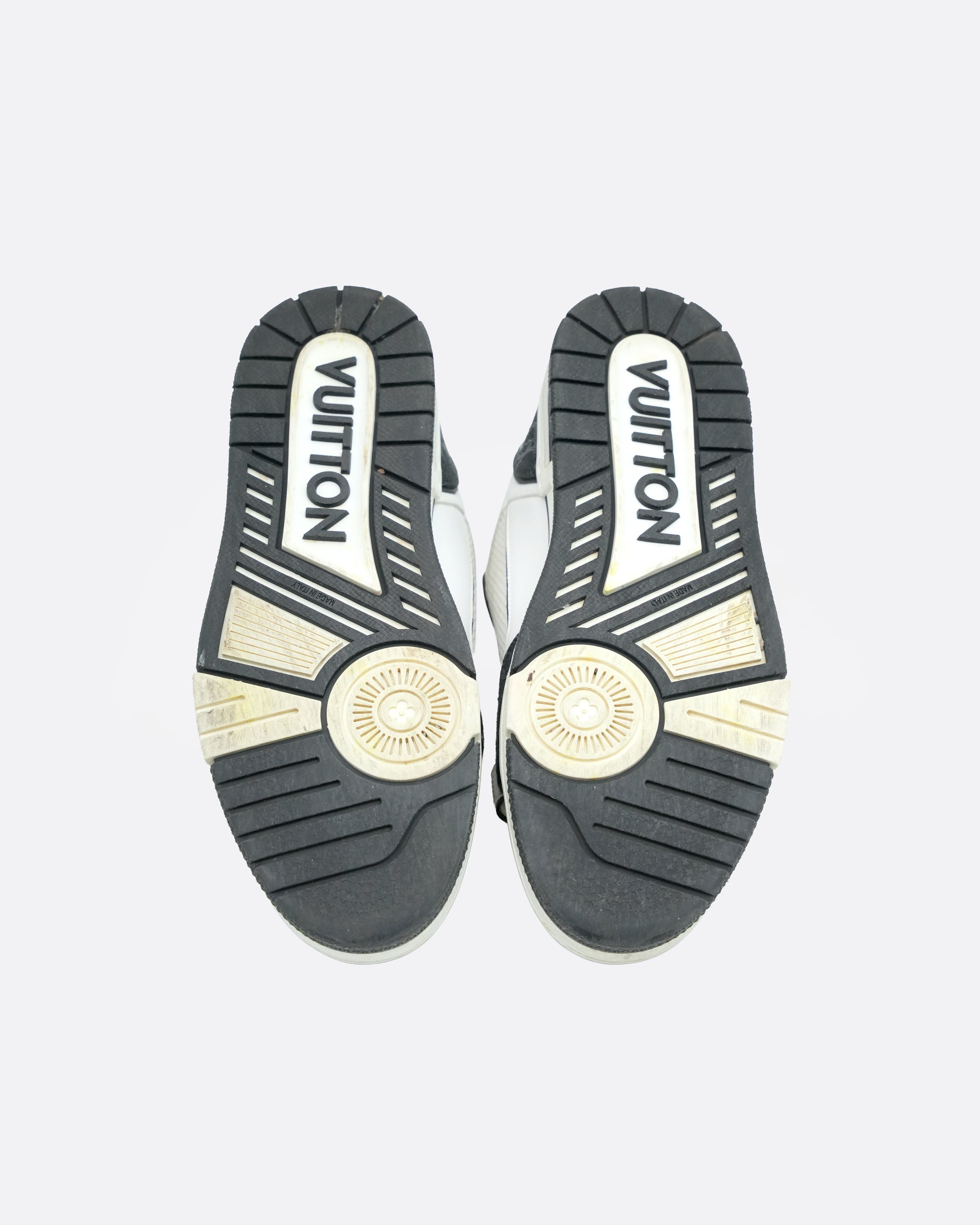 TRAINER SNEAKERS BLACK MONOGRAM SIZE 7