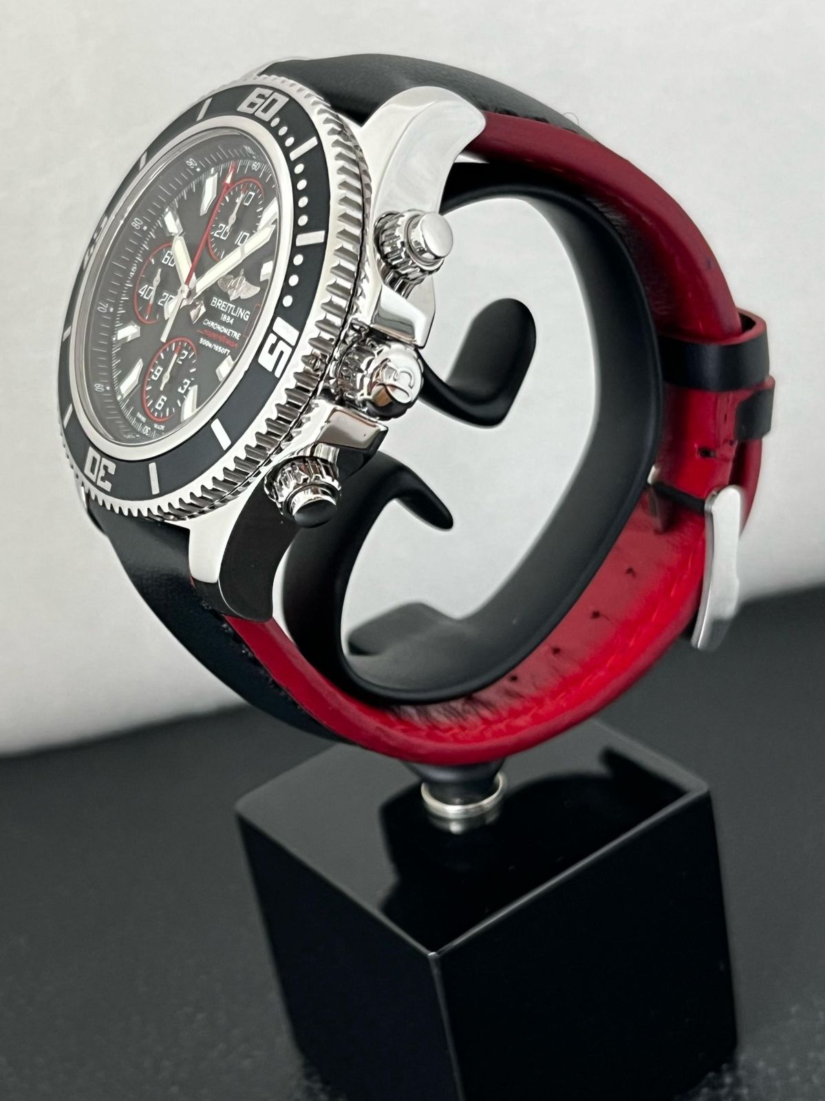 SUPEROCEAN CHRONOGRAPH II 44MM STEEL BLACK DIAL (2015)