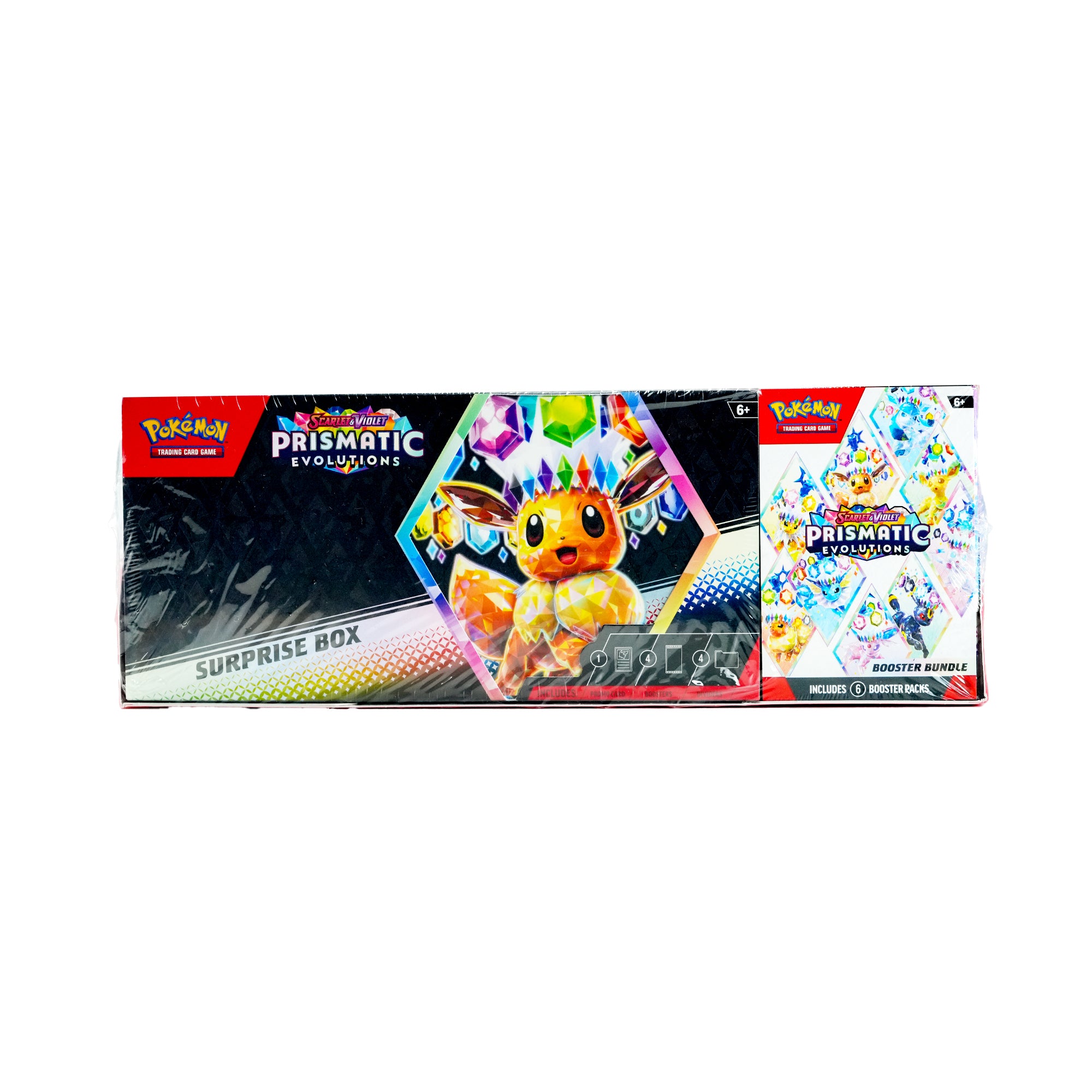 PRISMATIC EVOLUTIONS BOOSTER BUNDLE + SURPRISE BOX BUNDLE (SAM'S CLUB)