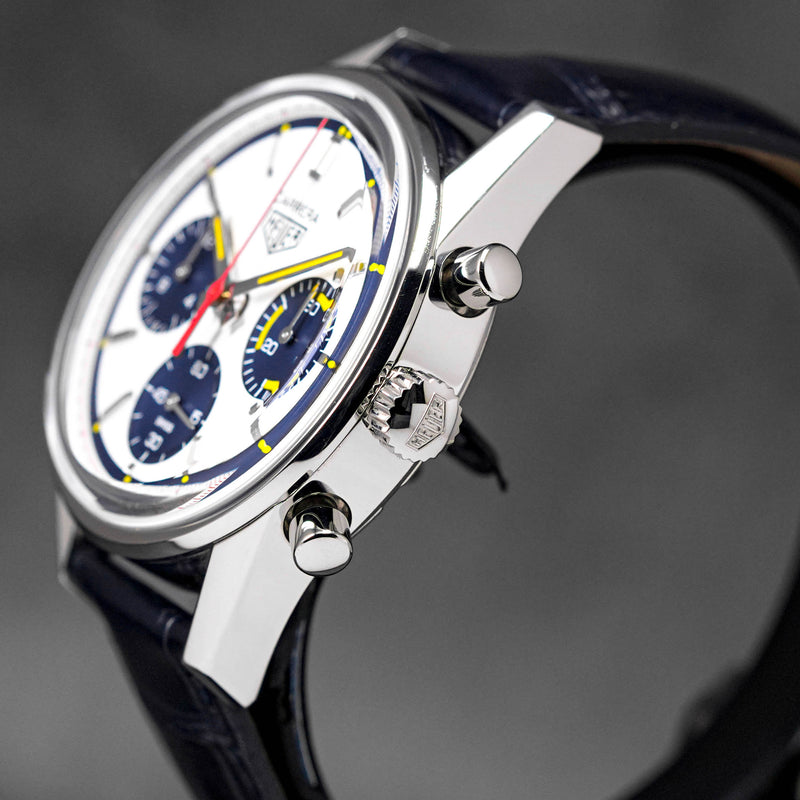 CARRERA CHRONOGRAPH 160 YEARS ANNIVERSARY OF AVANT-GARDE WHITE DIAL LIMITED EDITION (2020)