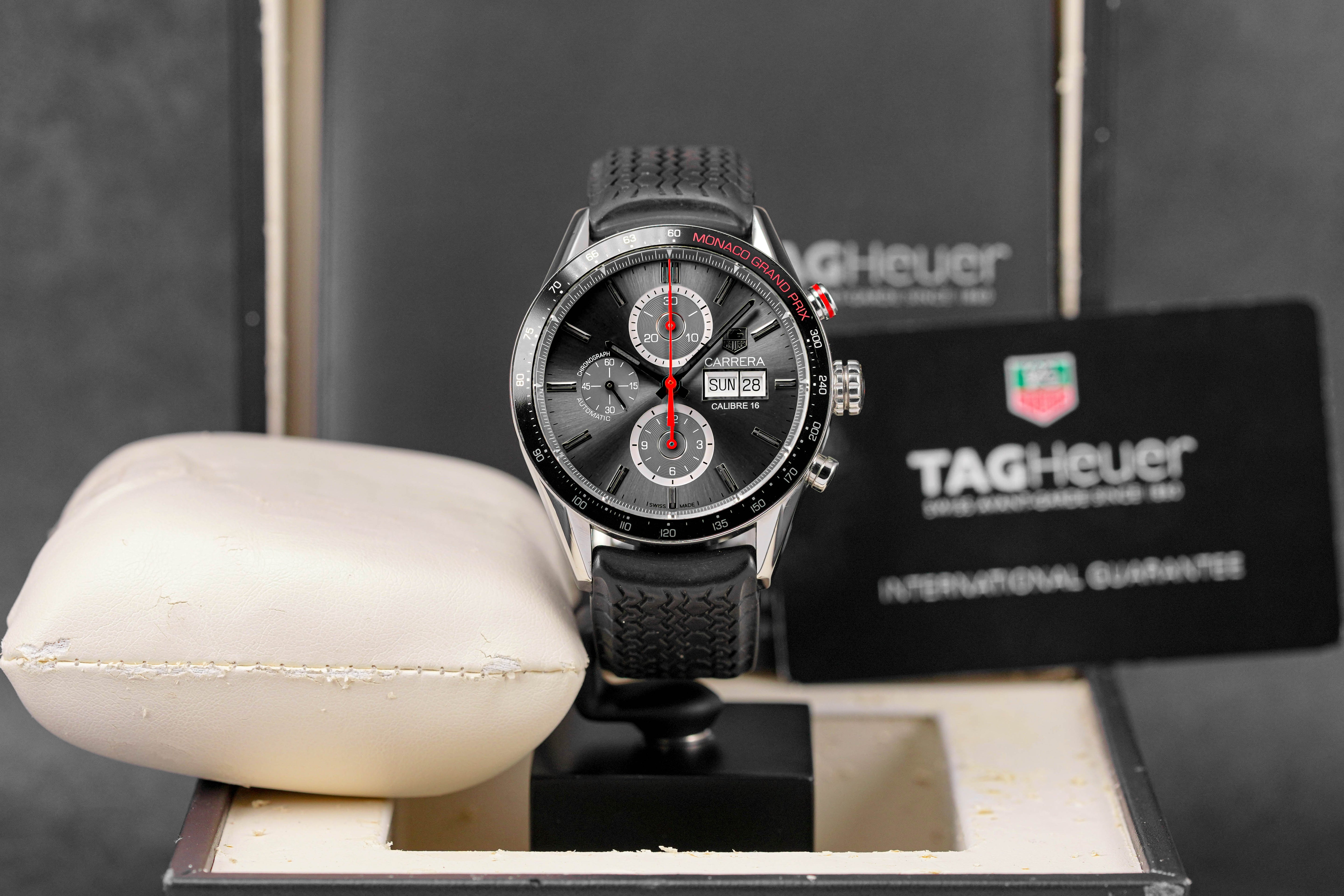 CARRERA CHRONOGRAPH CAL 16 'MONACO GRAND PRIX' GREY DIAL LIMITED EDITION (2013)