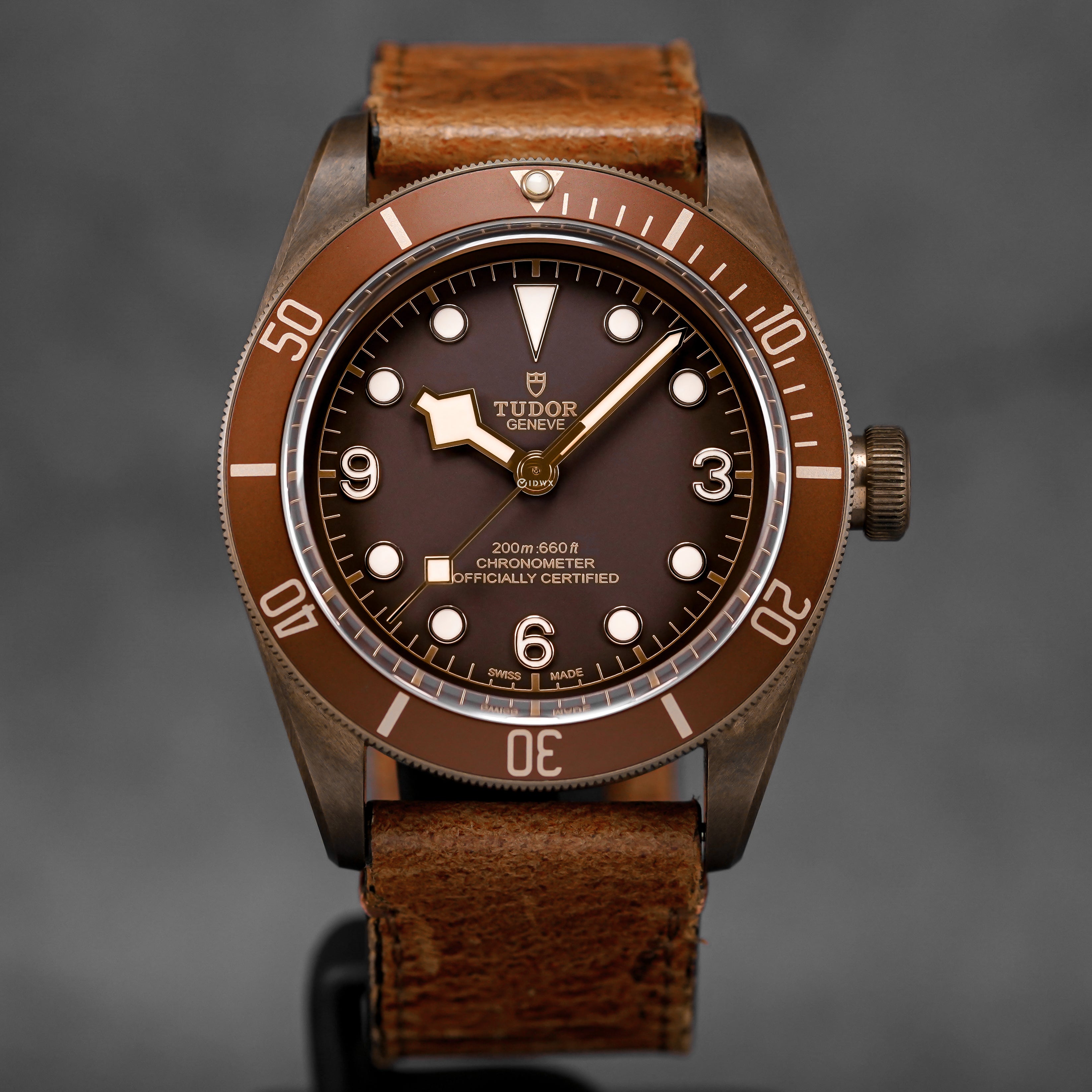 BLACK BAY BRONZE BROWN DIAL LEATHER (2016)