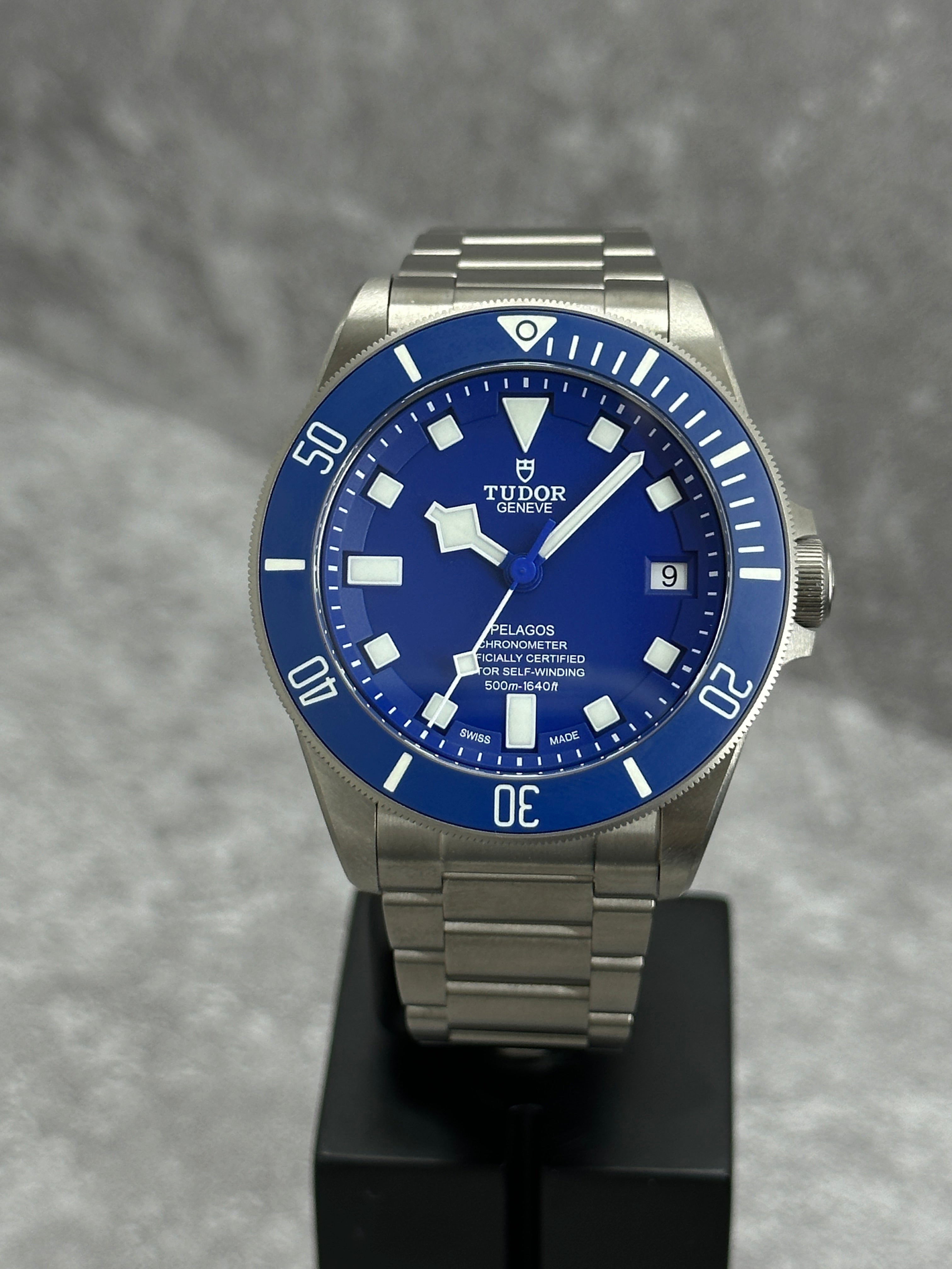PELAGOS 42MM TITANIUM BLUE DIAL (2024)