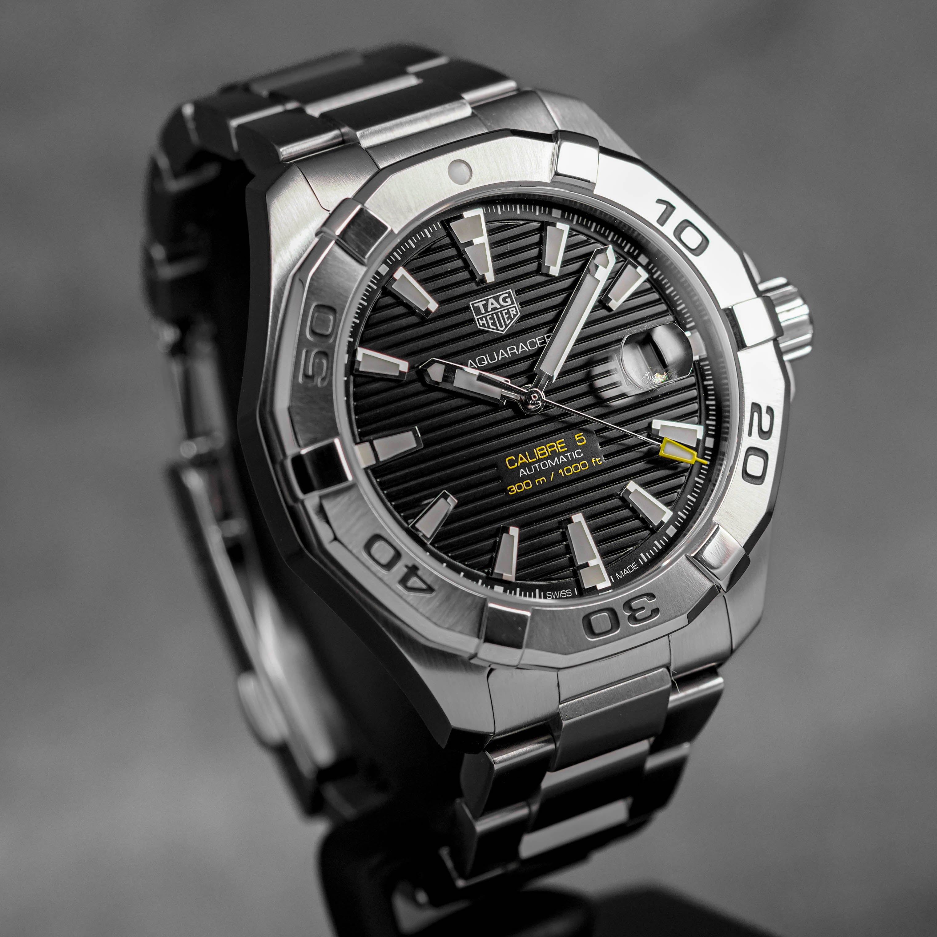Harga Tag Heuer Aquaracer 300m Black