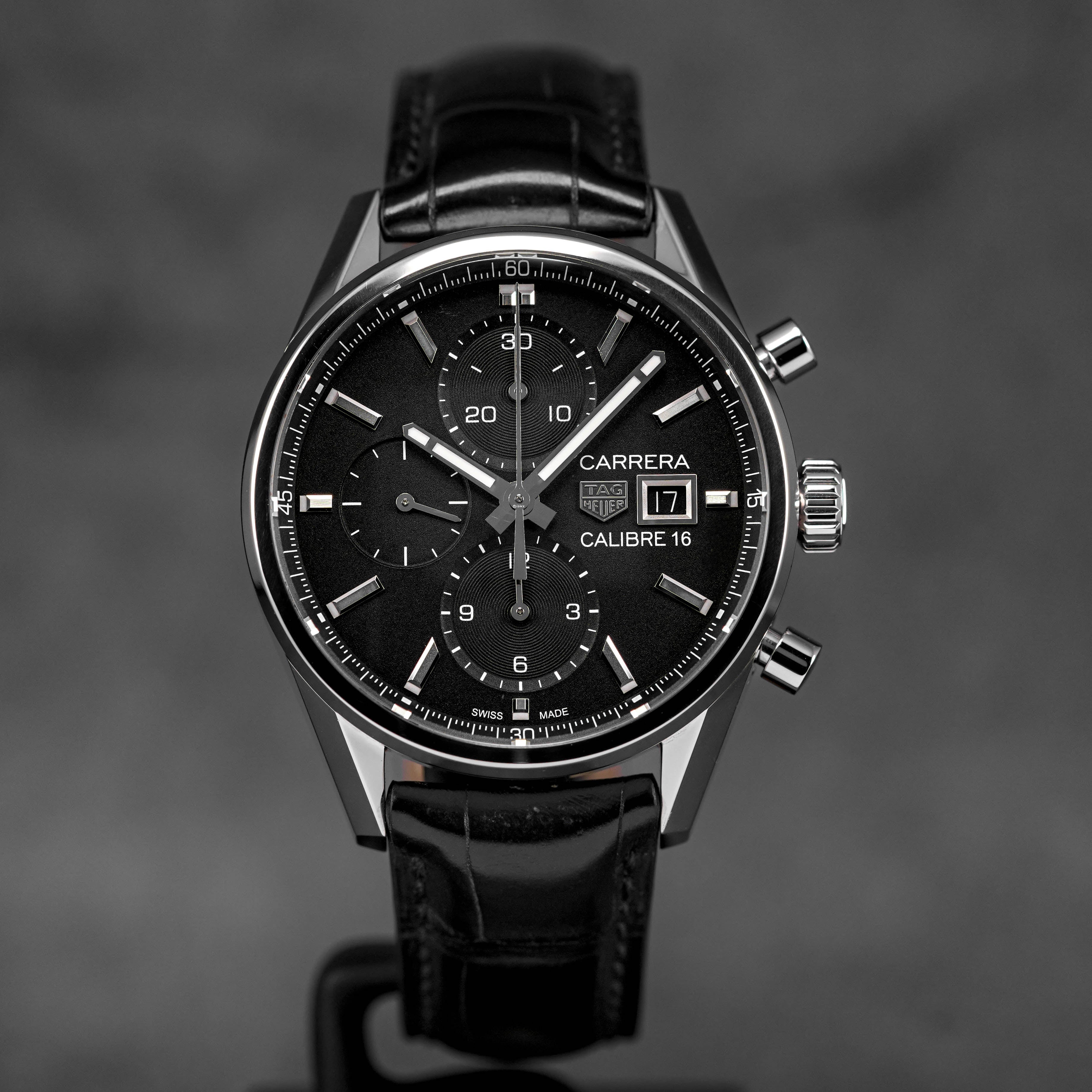 Harga Tag Heuer Carrera Calibre 16 Black