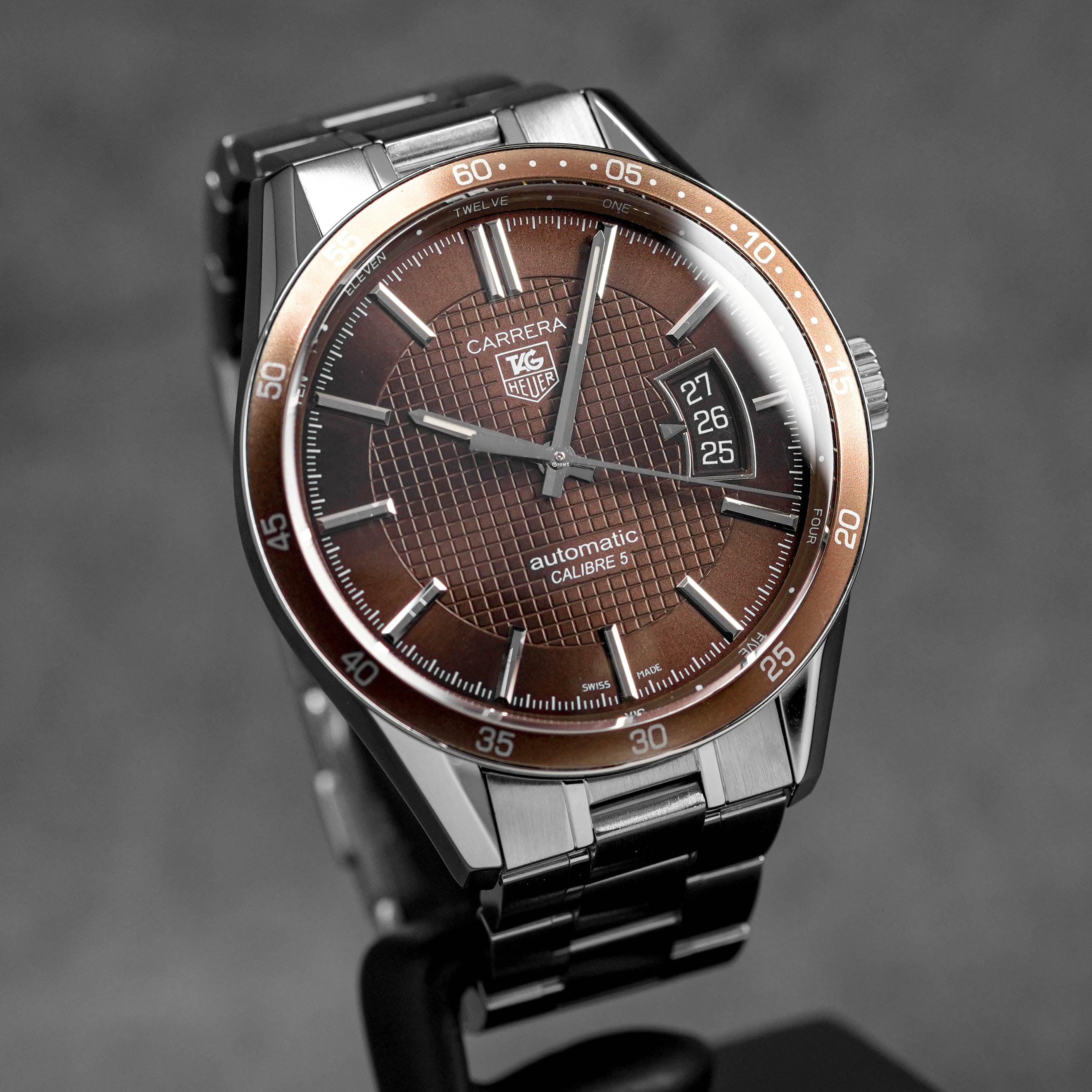 Harga Tag Heuer Carrera Calibre 5 Brown