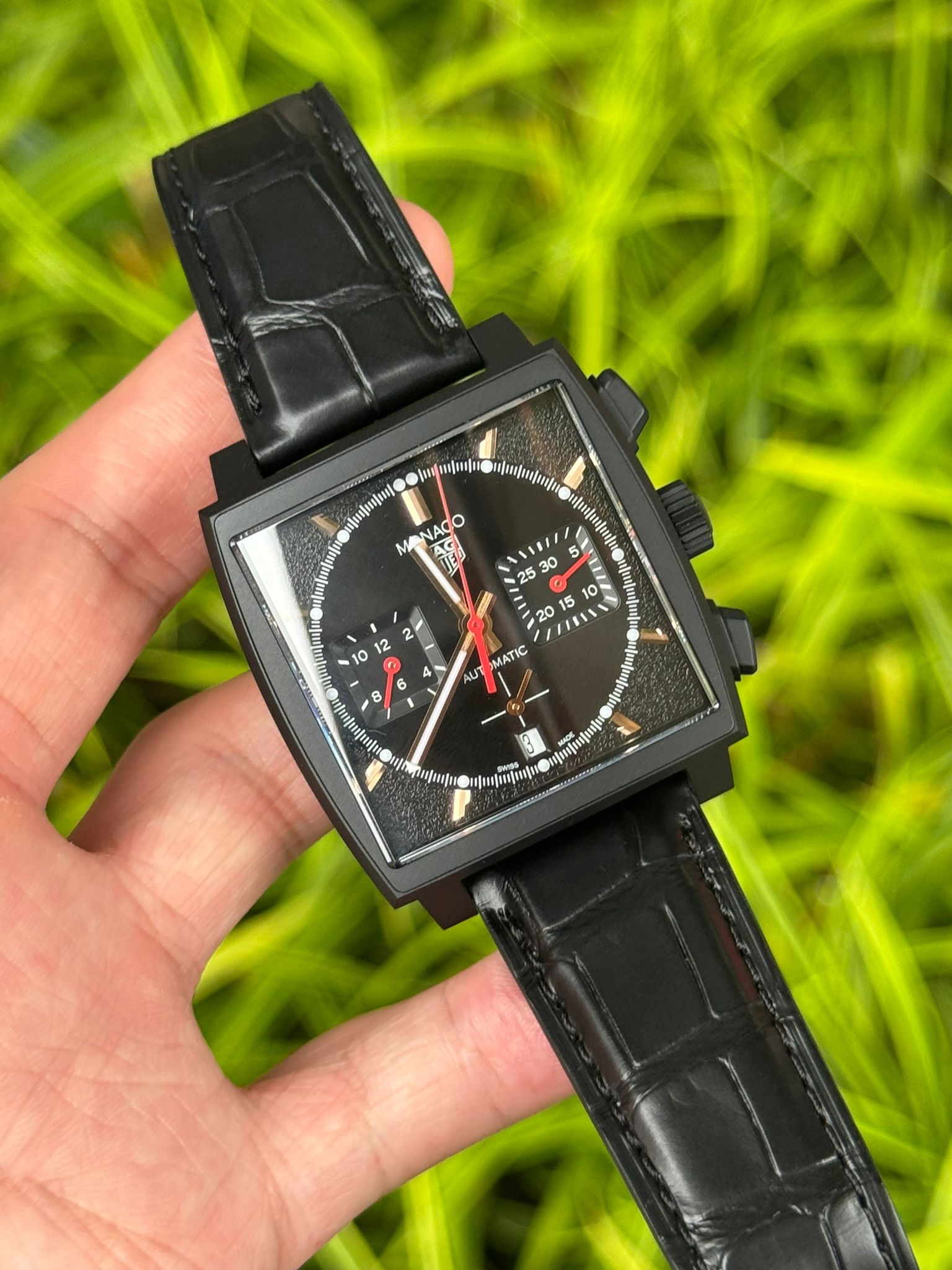 MONACO CHRONOGRAPH DLC TITANIUM 'DARK LORD' (2024)