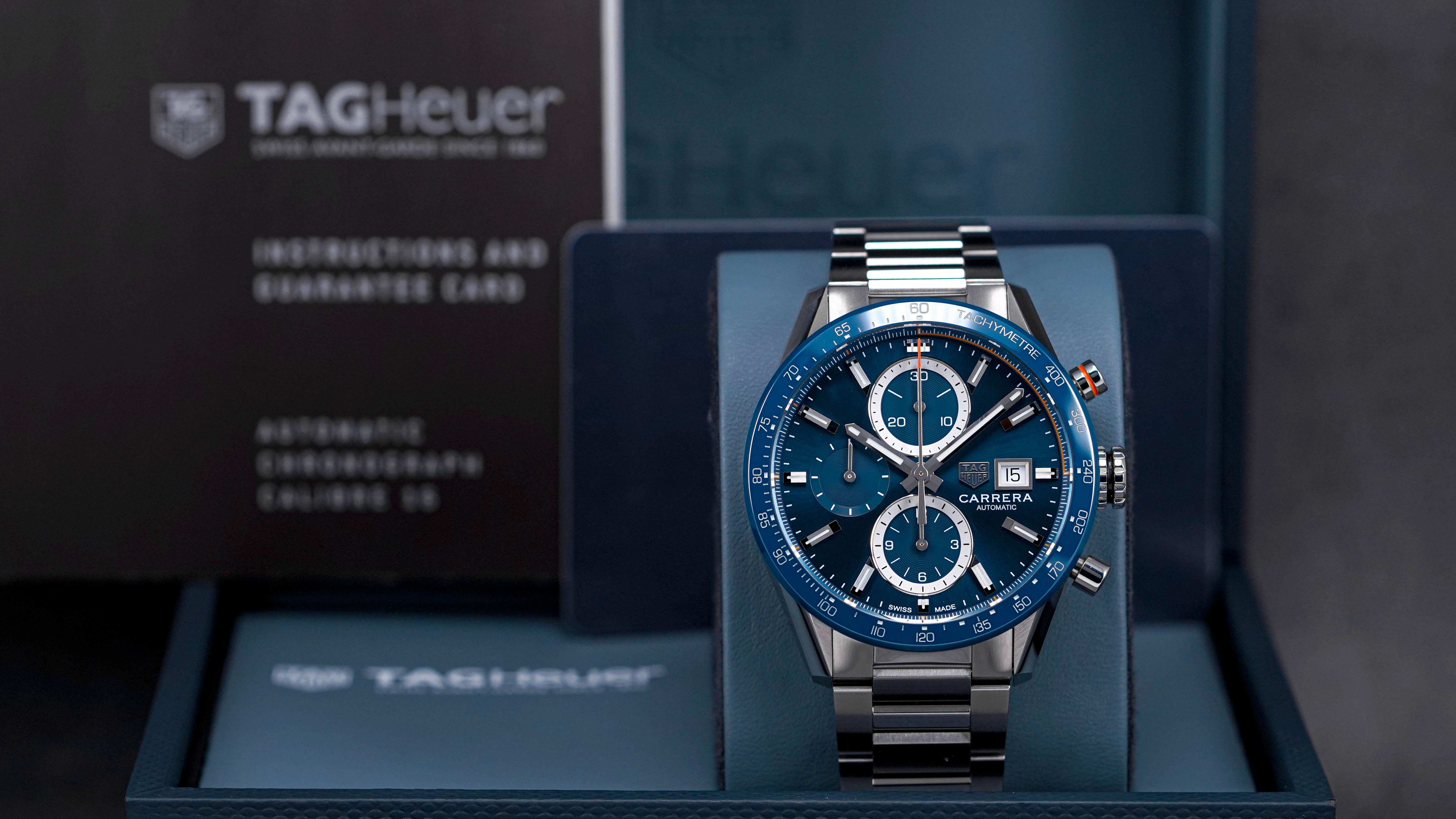 CARRERA CHRONOGRAPH CALIBRE 16 BLUE DIAL (2021)