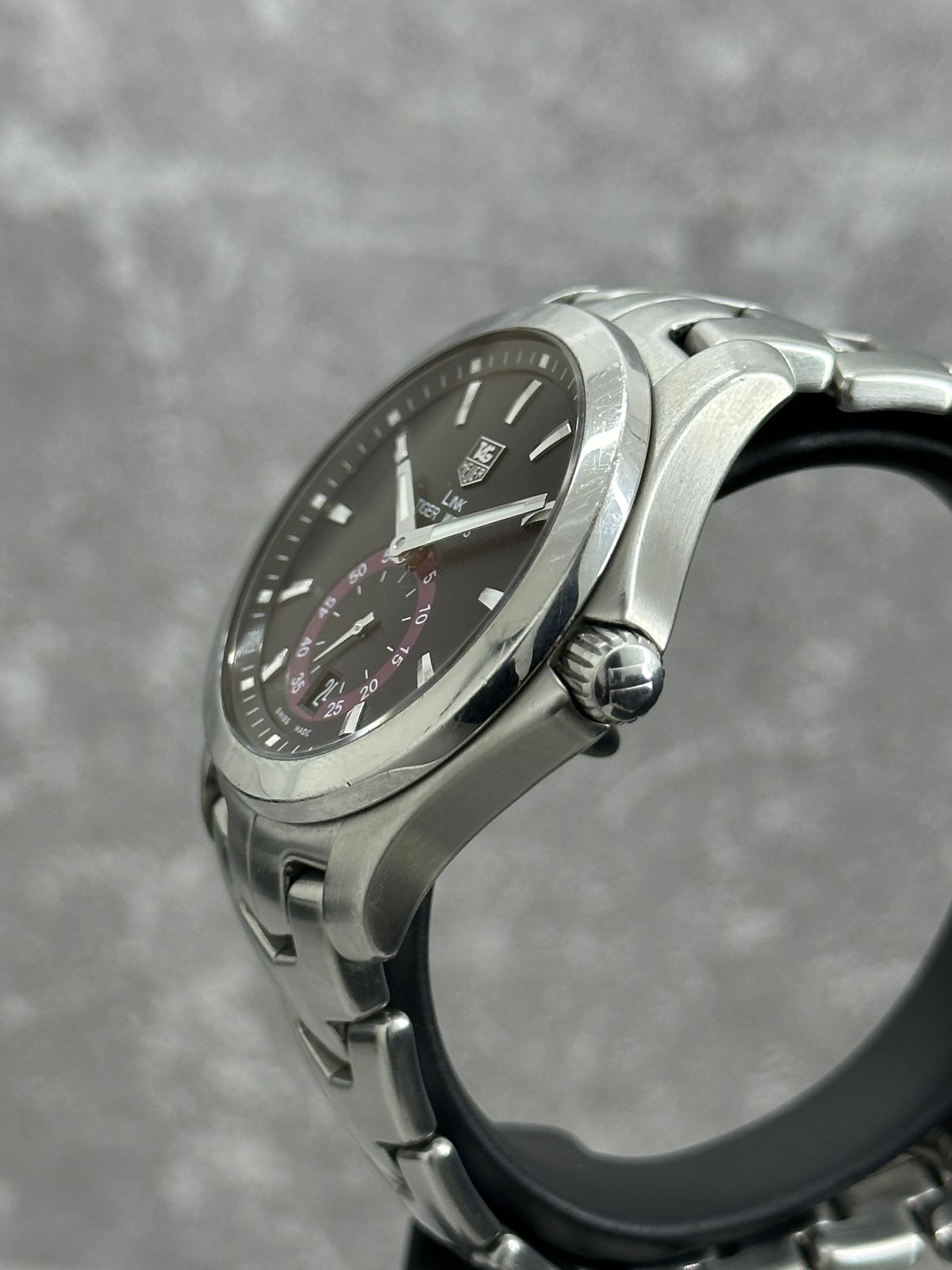 LINK 'TIGER WOODS' STEEL SMALL SECONDS (2007)